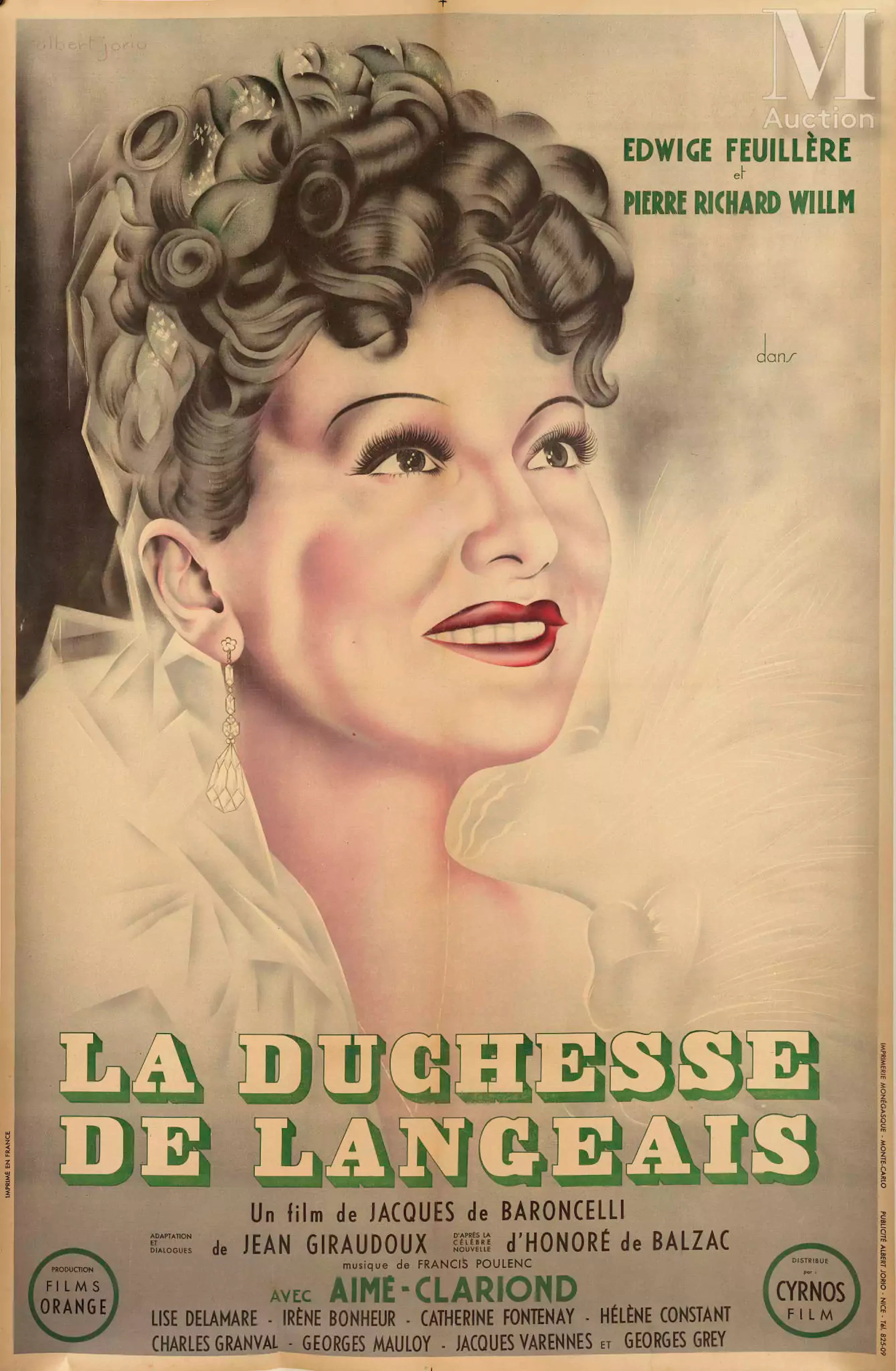 LA DUCHESSE DE LANGEAIS