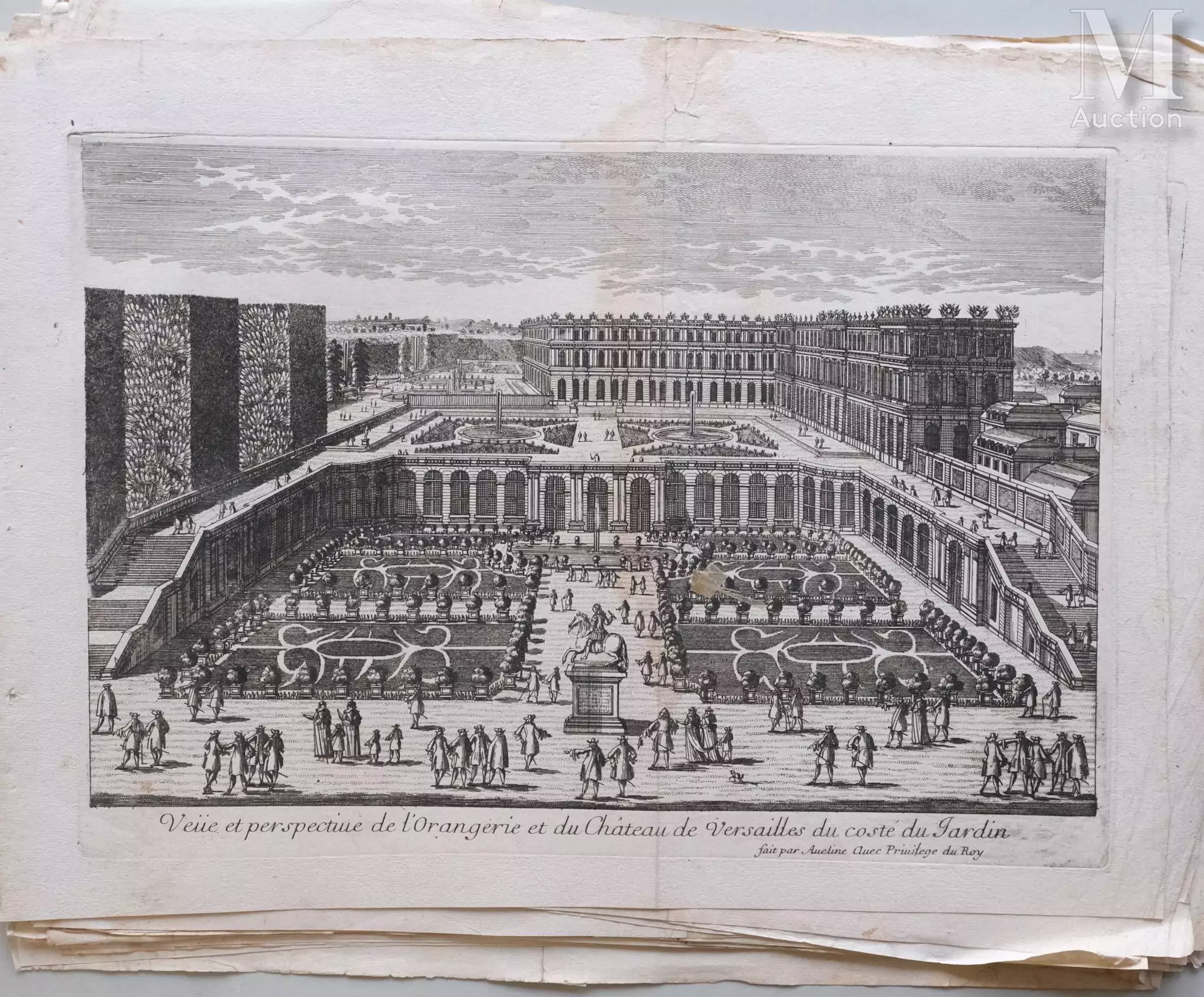 Suite de vingt-quatre gravures 18ème siècle