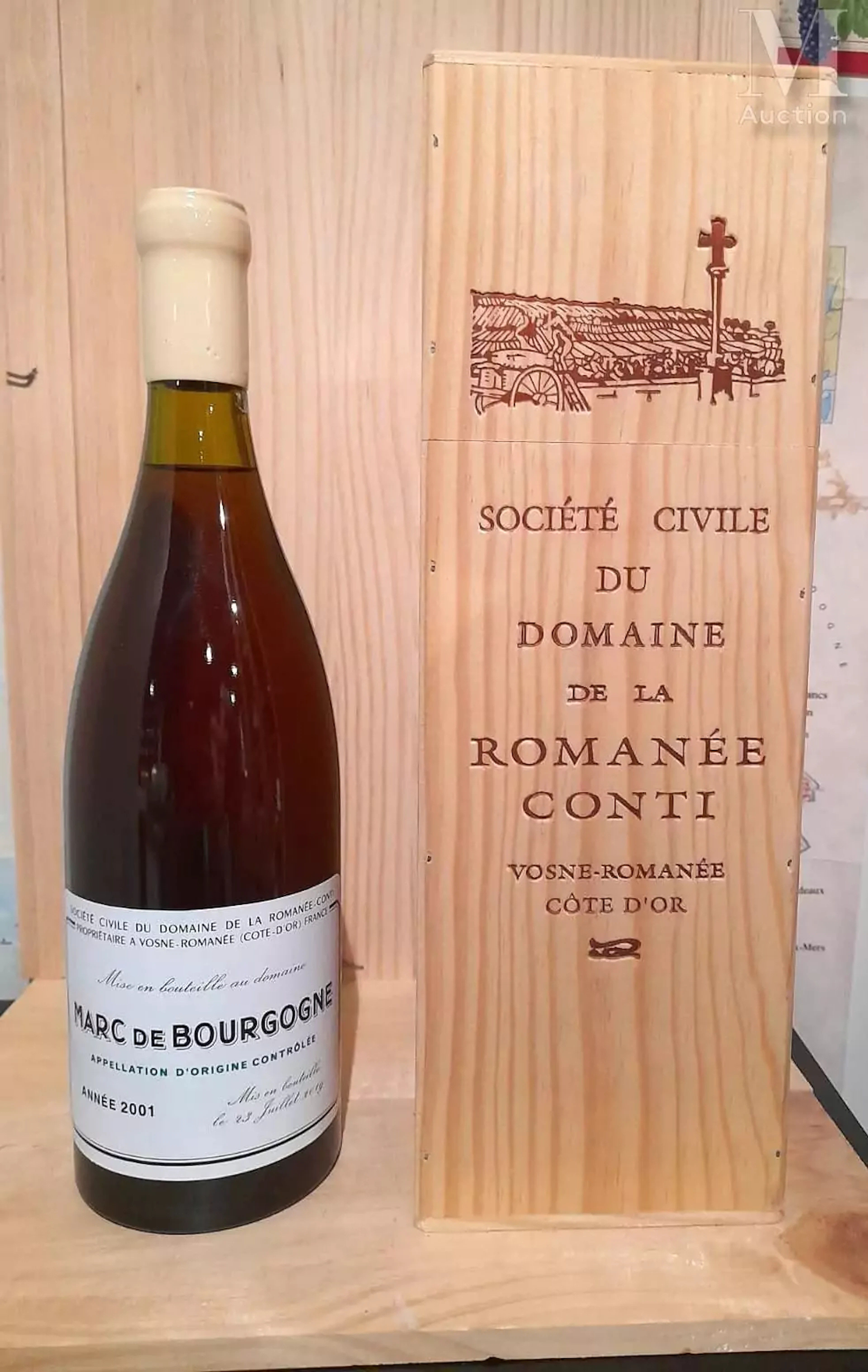 Marc de Bourgogne Domaine de la Romanée-Conti 2001
