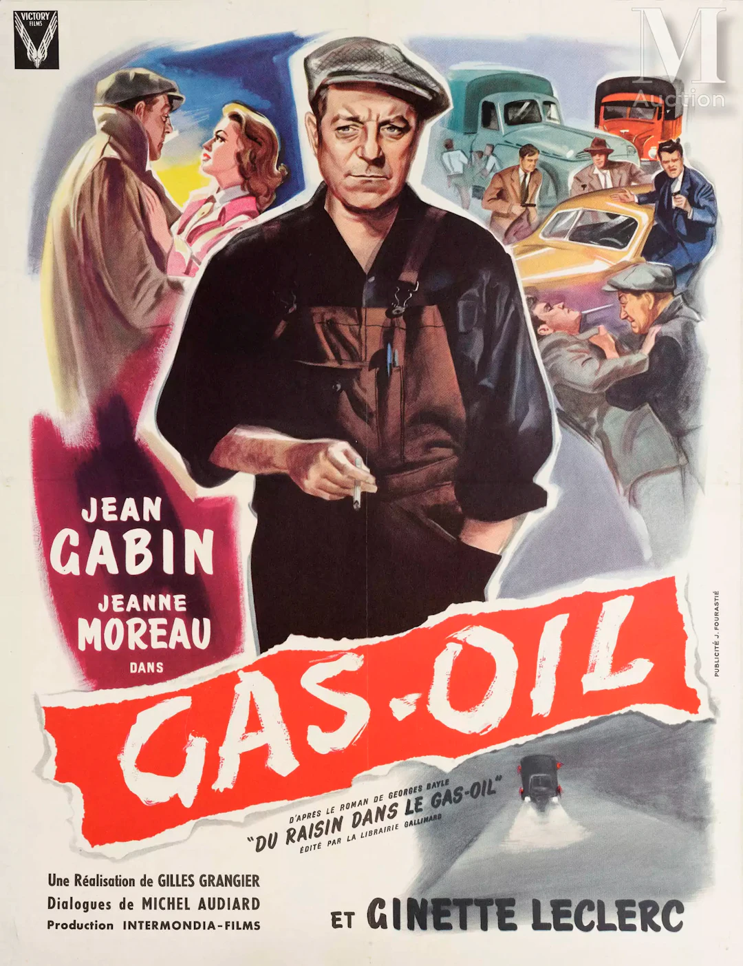 JEAN GABIN Deux affiches