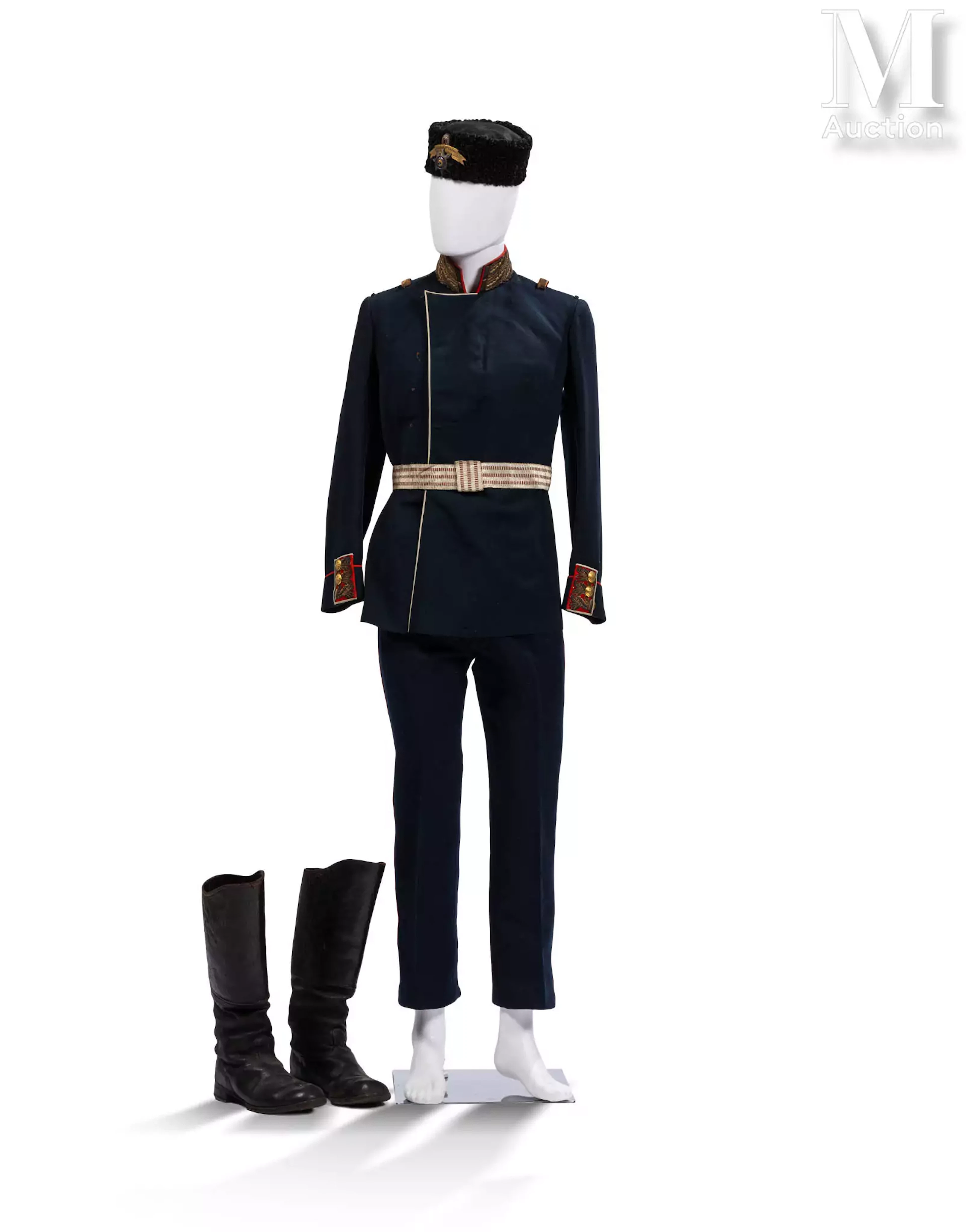Tenue d’officier subalterne du régiment Jägerski de la Garde, 1881-1907.