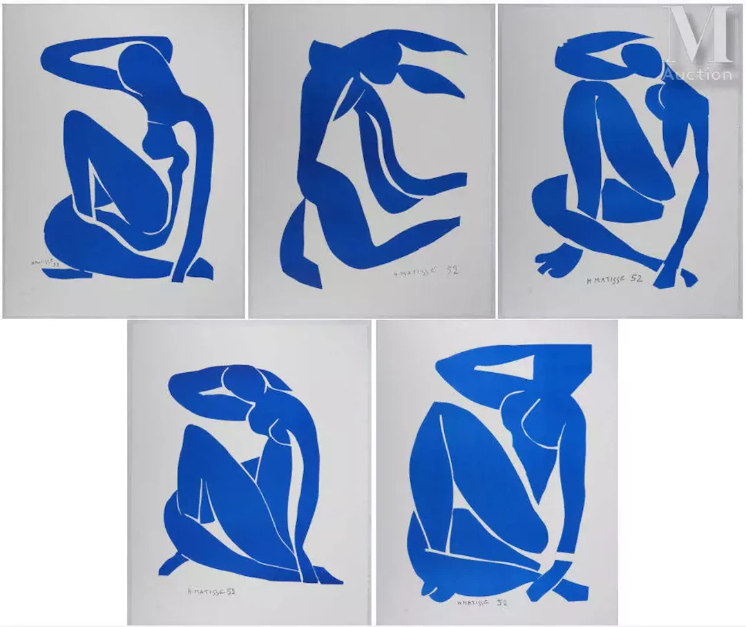 MATISSE Henri Les Nus bleus