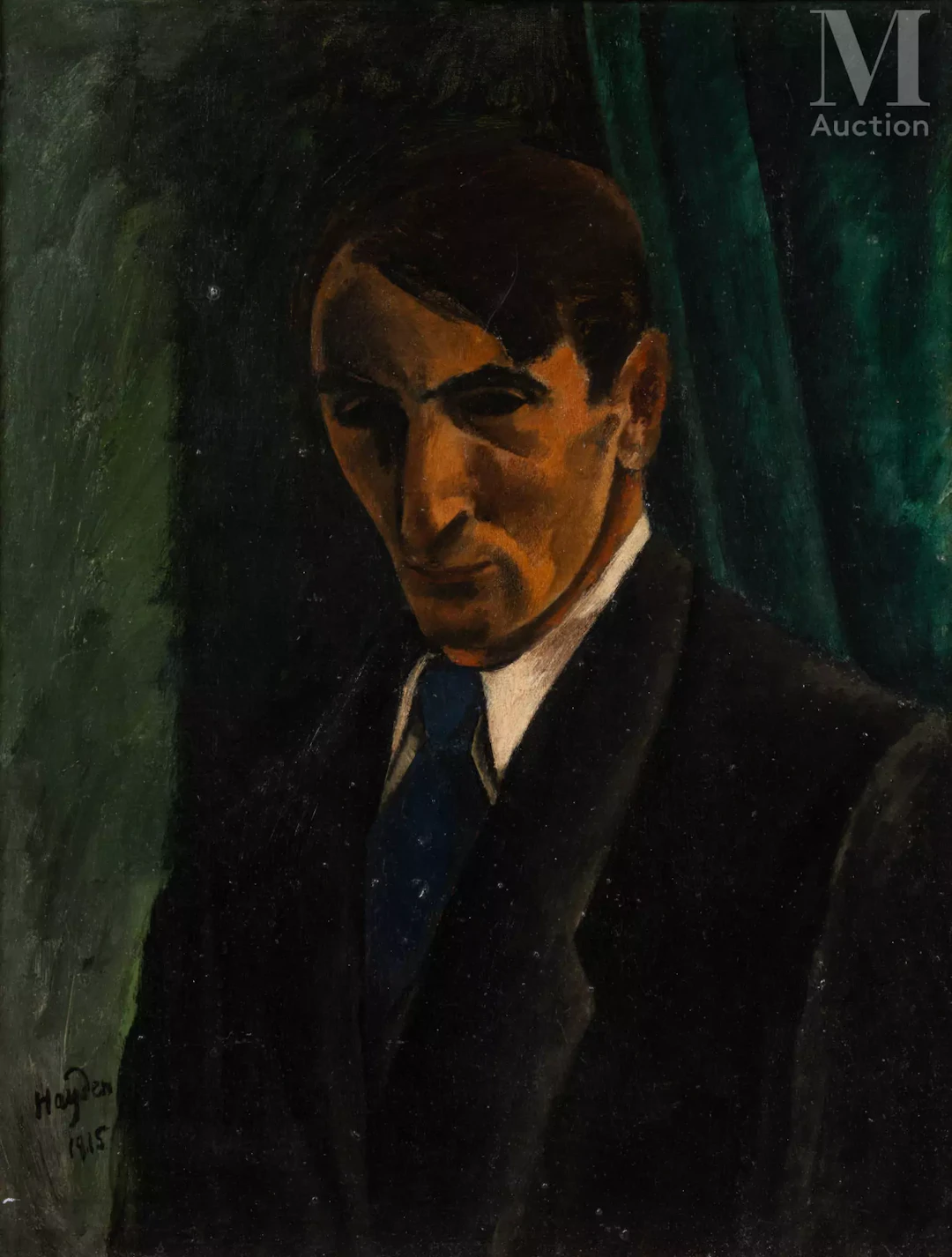 Henri HAYDEN (Varsovie 1883 - Paris 1970) Autoportrait du peintre