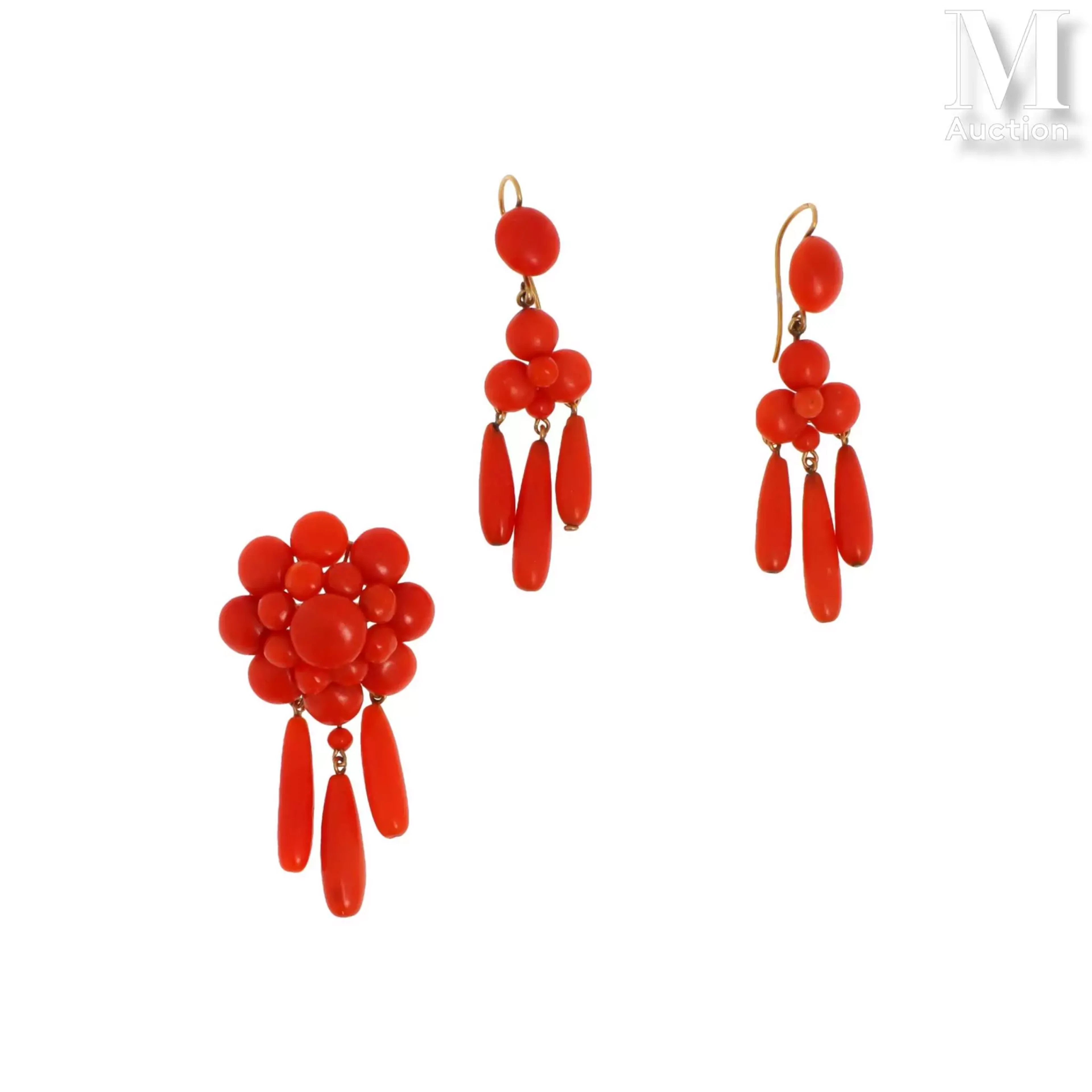 Parure corail