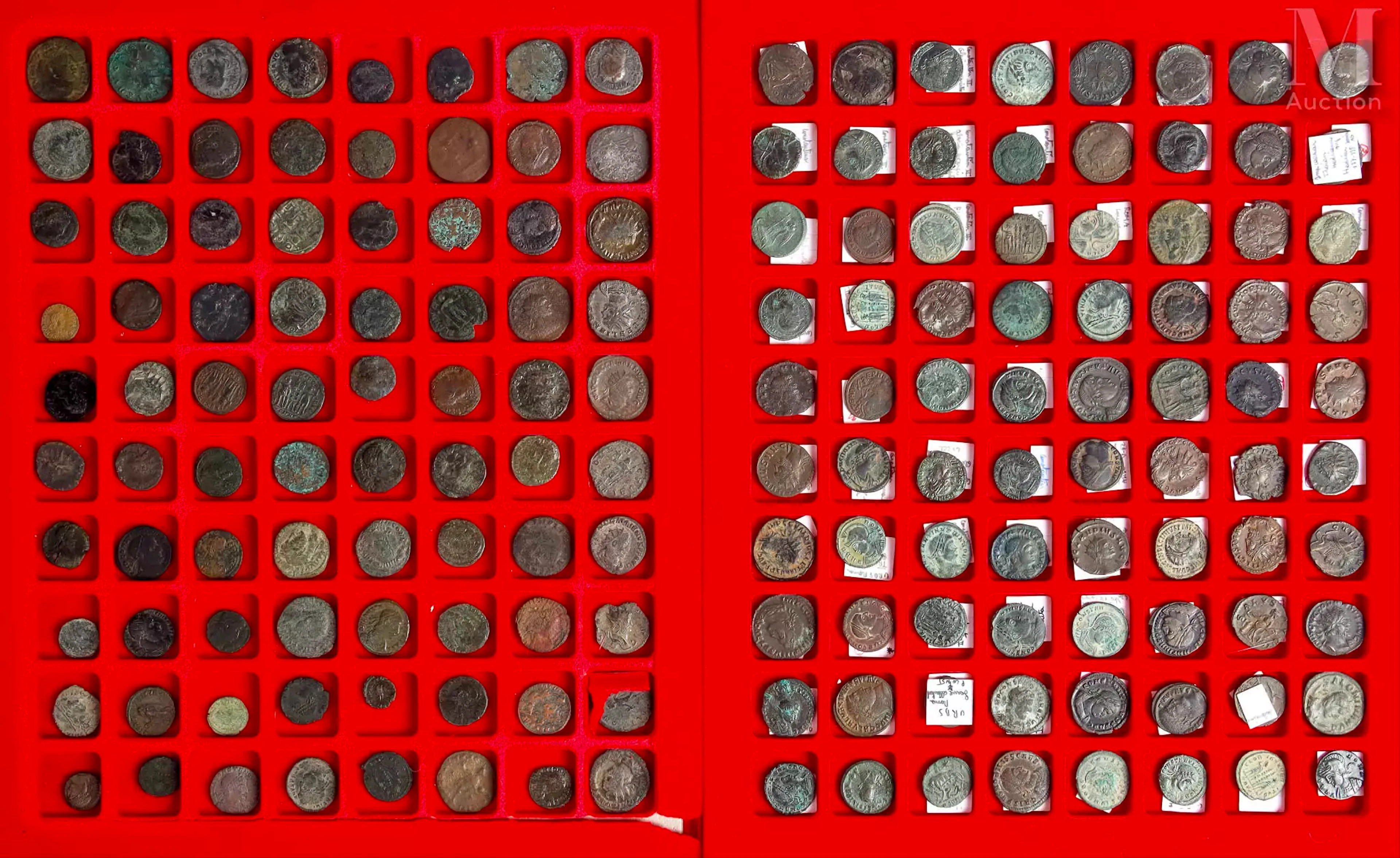 Collection de 160 monnaies