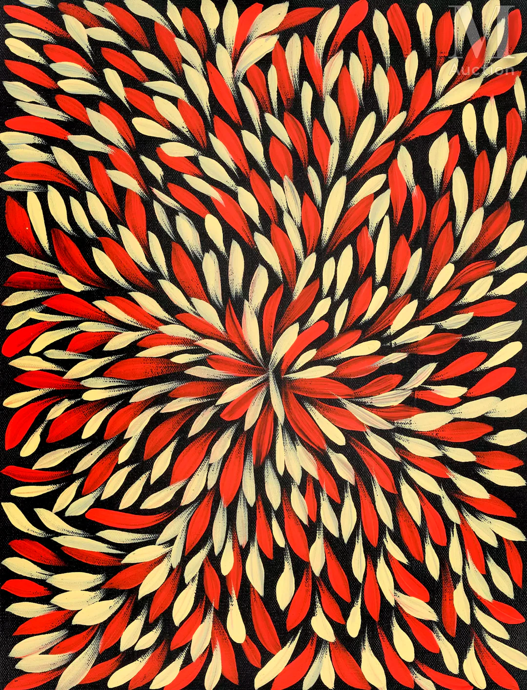 Louise Numina Napanangka ( 1976 - ) Bush Medicine Leaves
