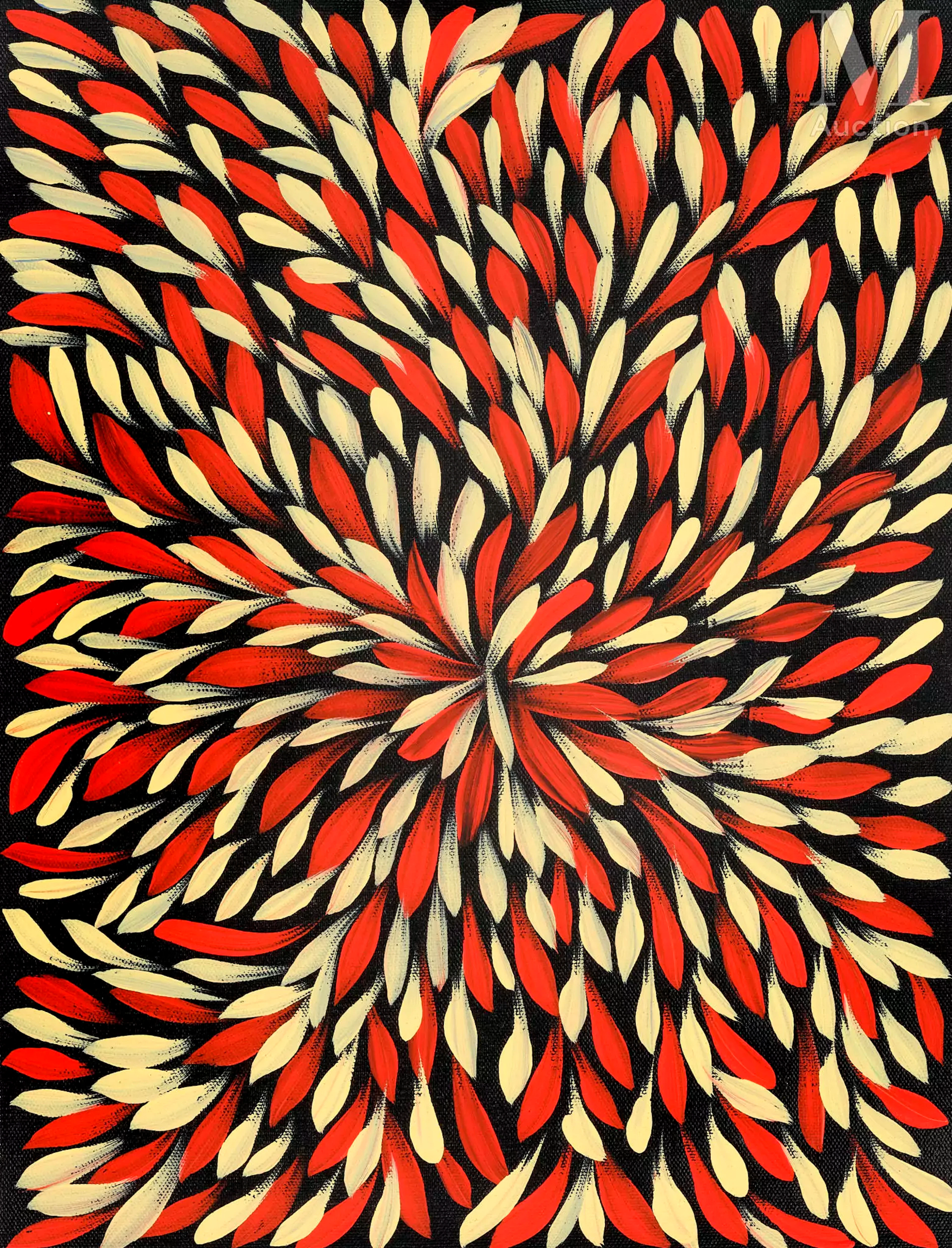 Louise Numina Napanangka ( 1976 - ) Bush Medicine Leaves