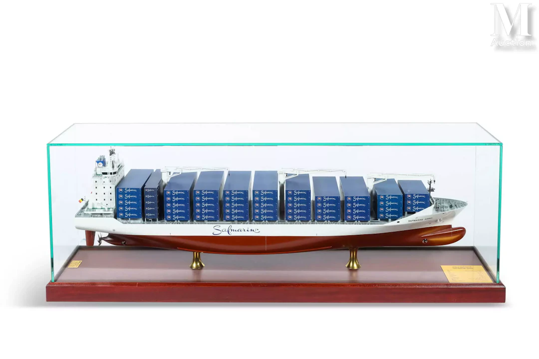 Maquette de chantier du porte container Safmarine Nimba