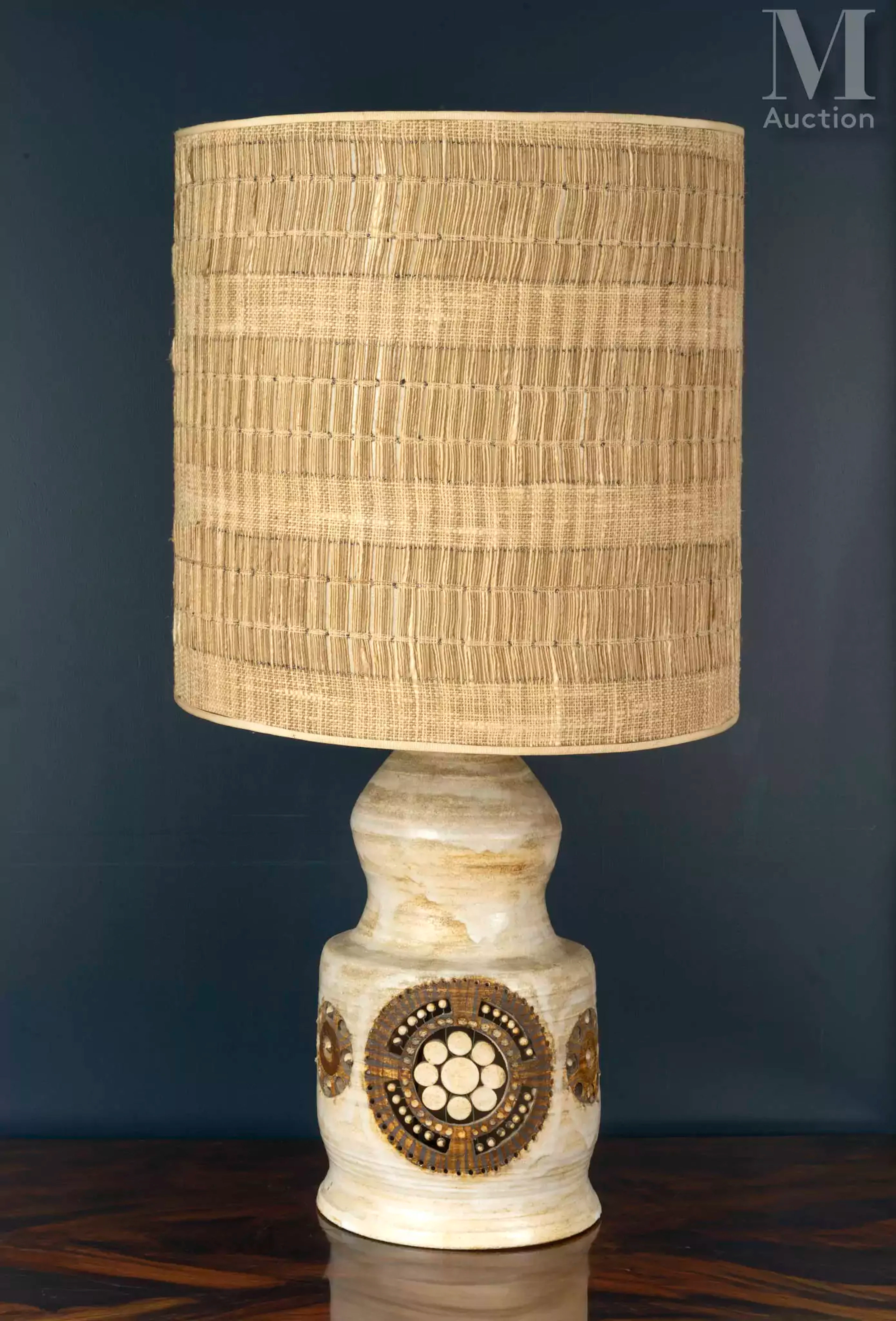 Georges PELLETIER (1938-2024) Grande lampe