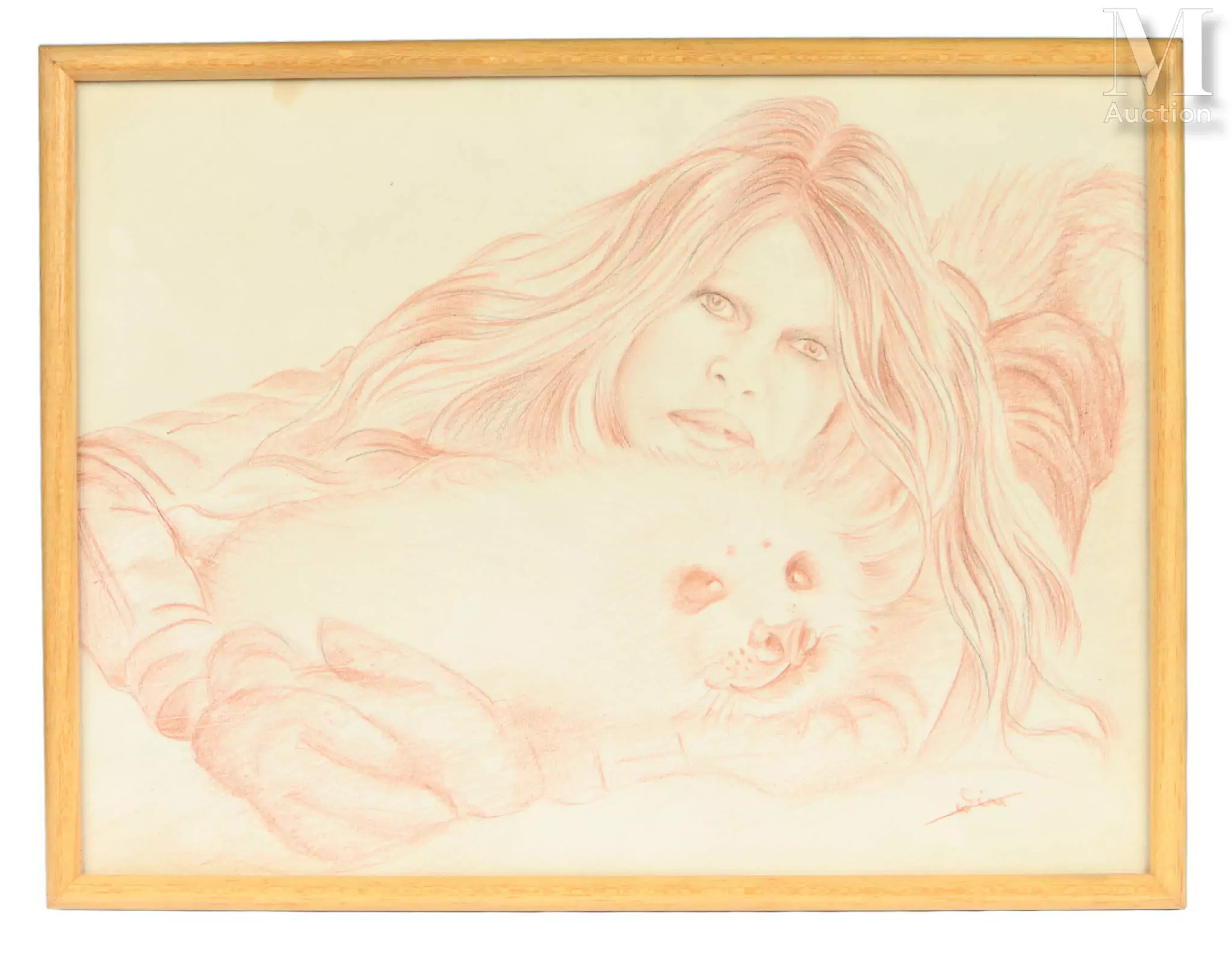 École du XXe siècle Brigitte Bardot et le phoque