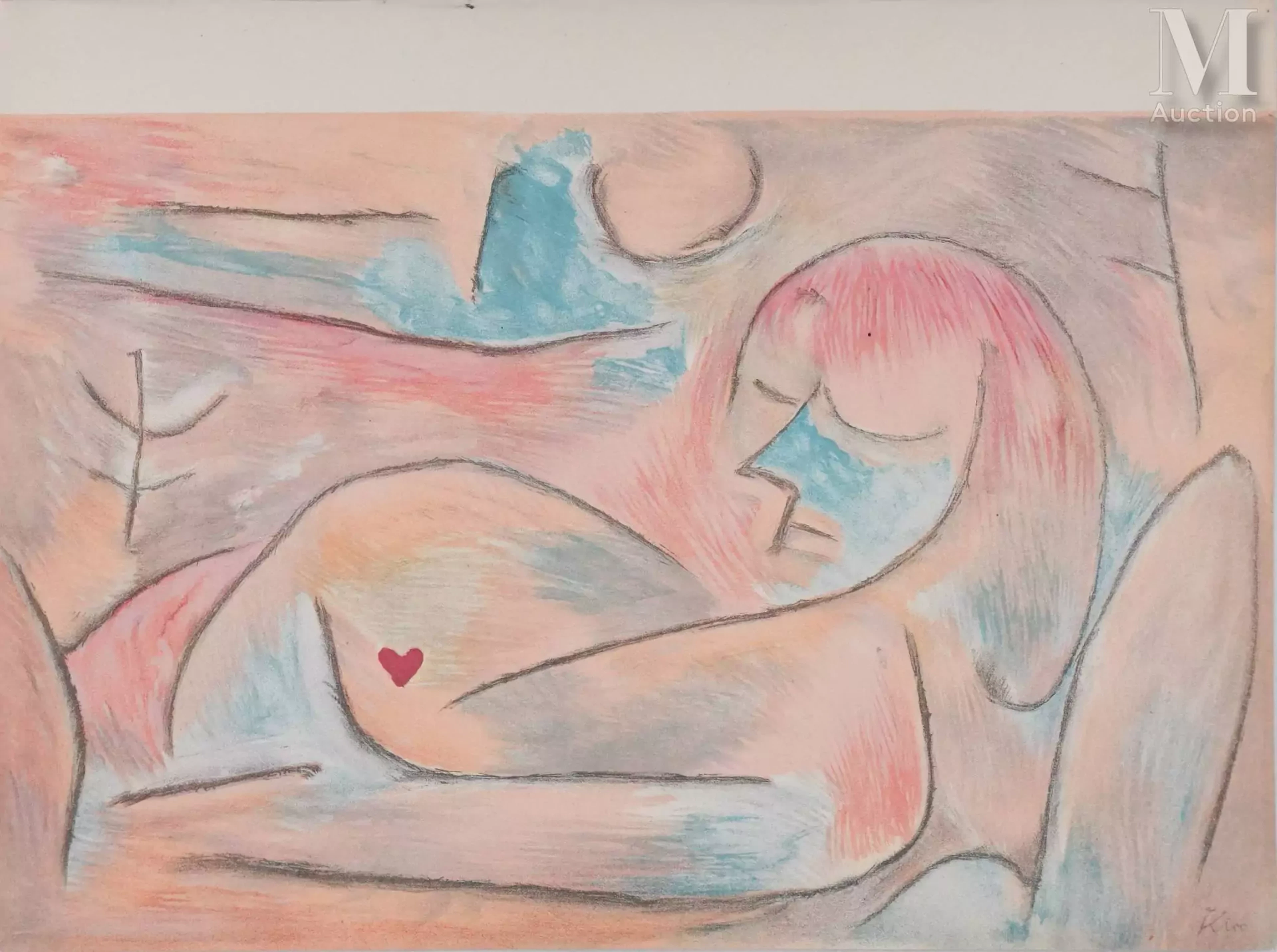 KLEE Paul La femme endormie (L'Hiver), 1938
