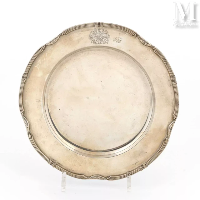 PLAT AUX ARMES DE LA FAMILLE VON SCHAFFGOTSCH