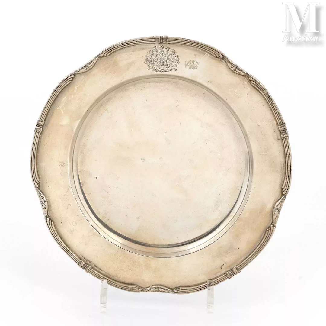 PLAT AUX ARMES DE LA FAMILLE VON SCHAFFGOTSCH