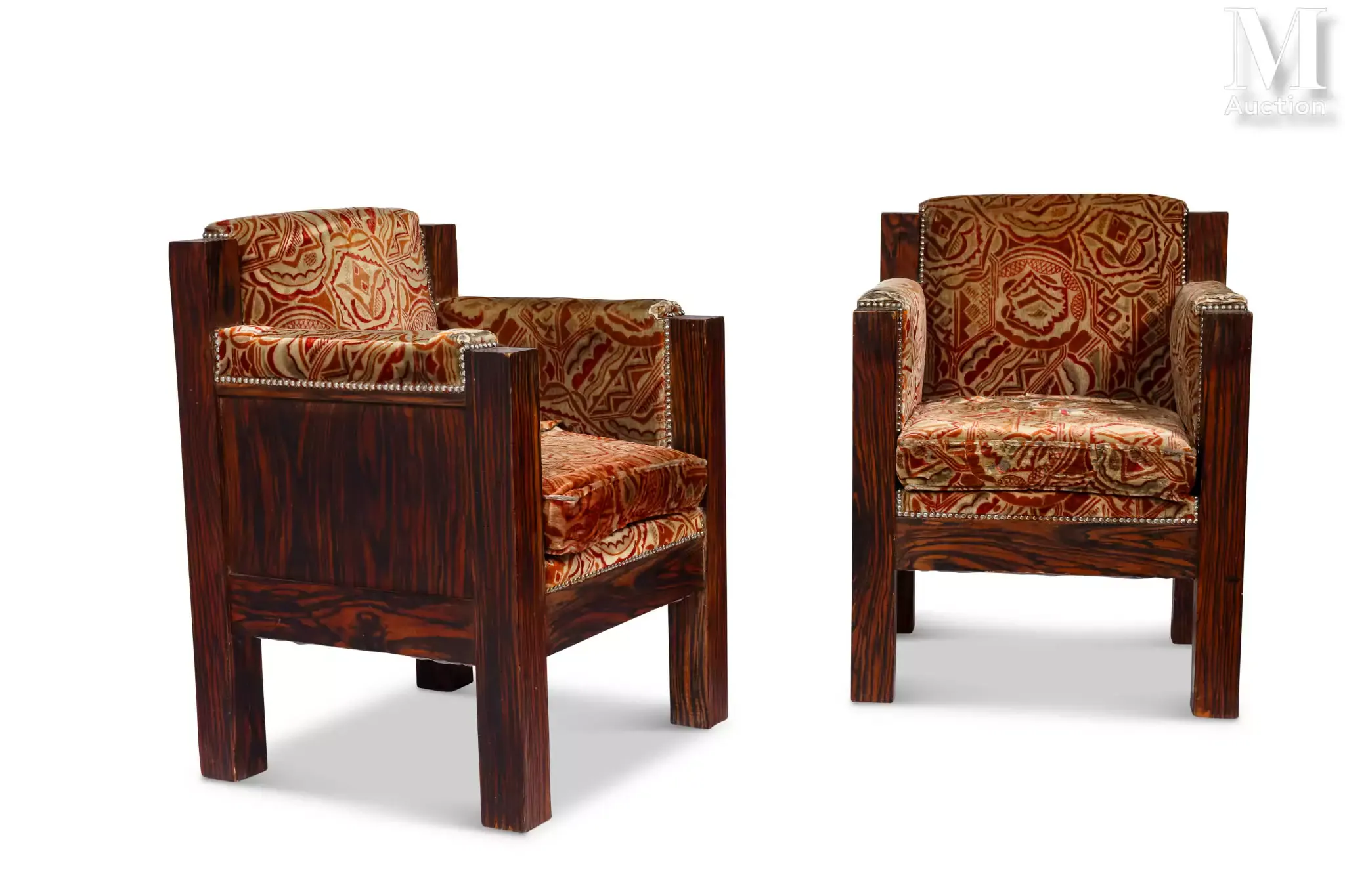 Paire de fauteuils Art Déco