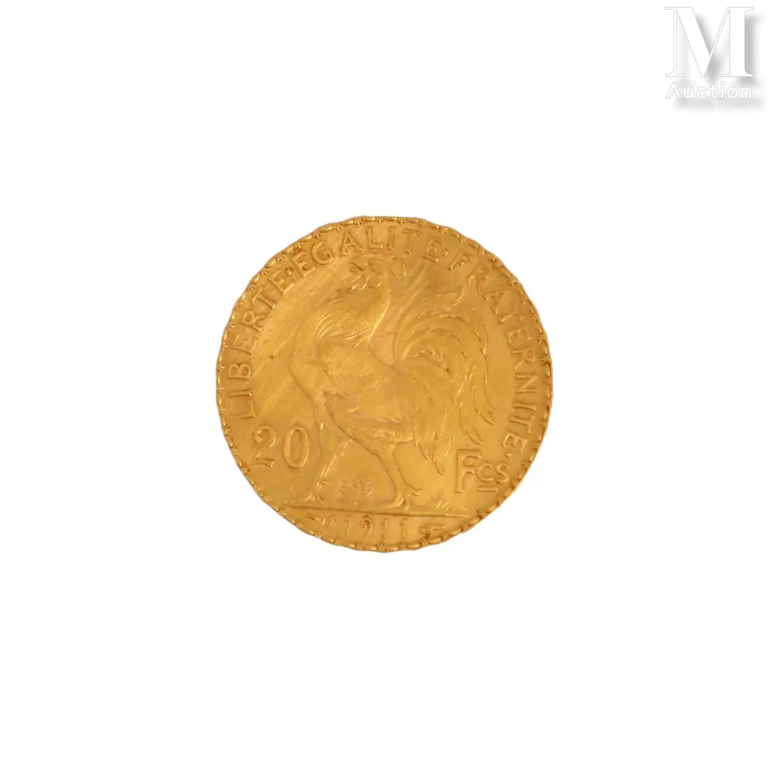 Pièce 20 FF or