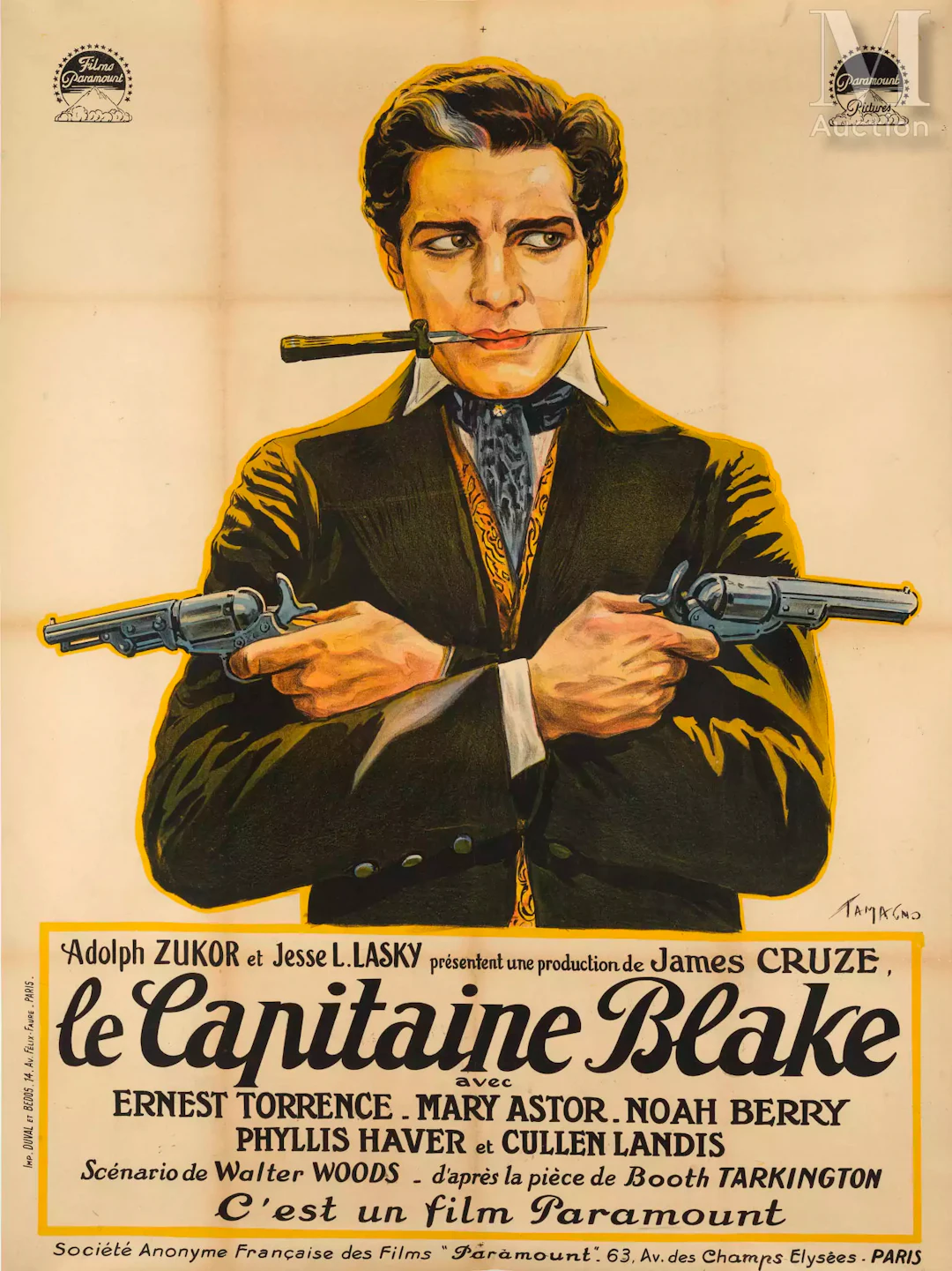 LE CAPITAINE BLAKE (The Fighting Coward)