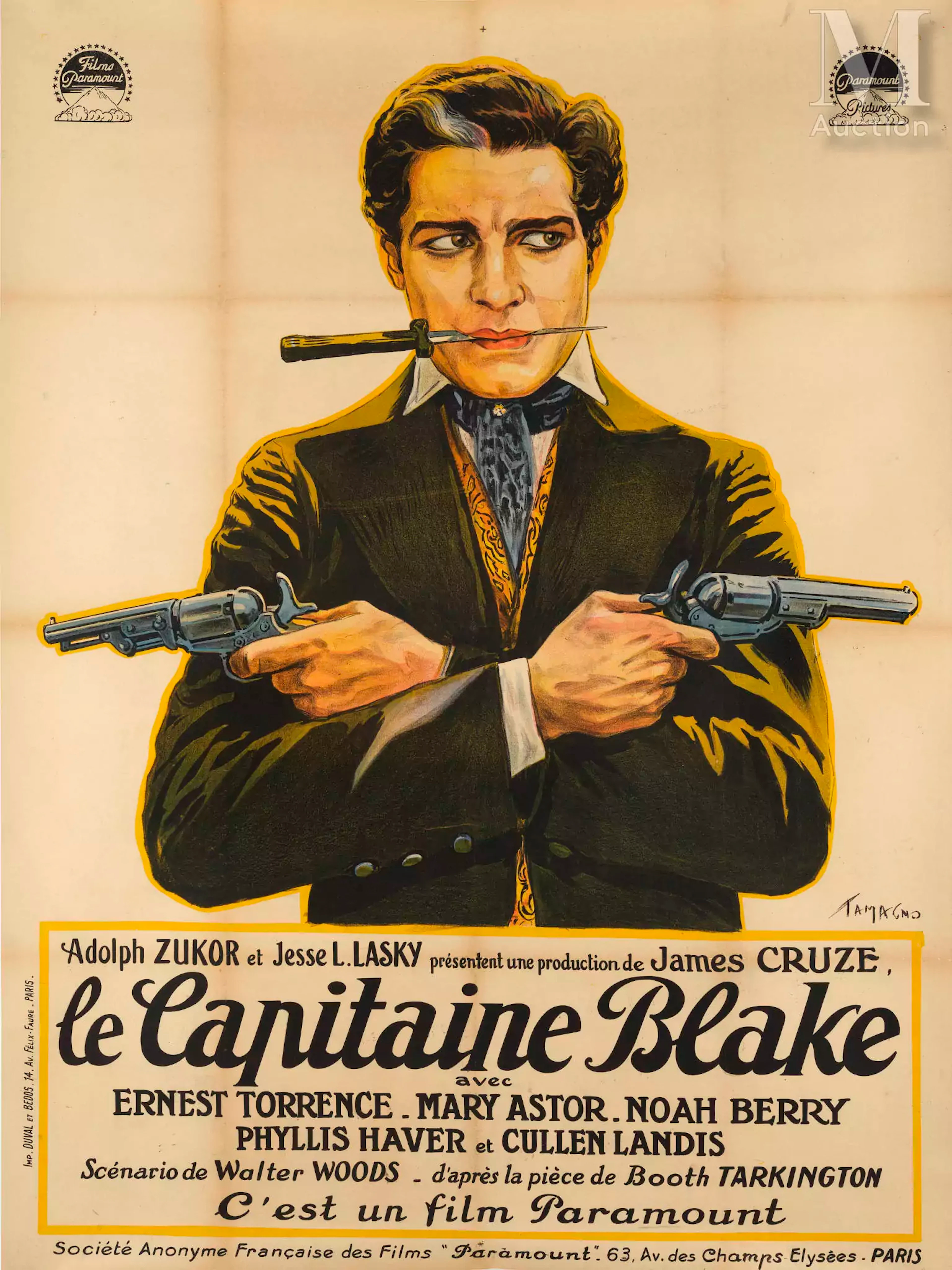 LE CAPITAINE BLAKE (The Fighting Coward)