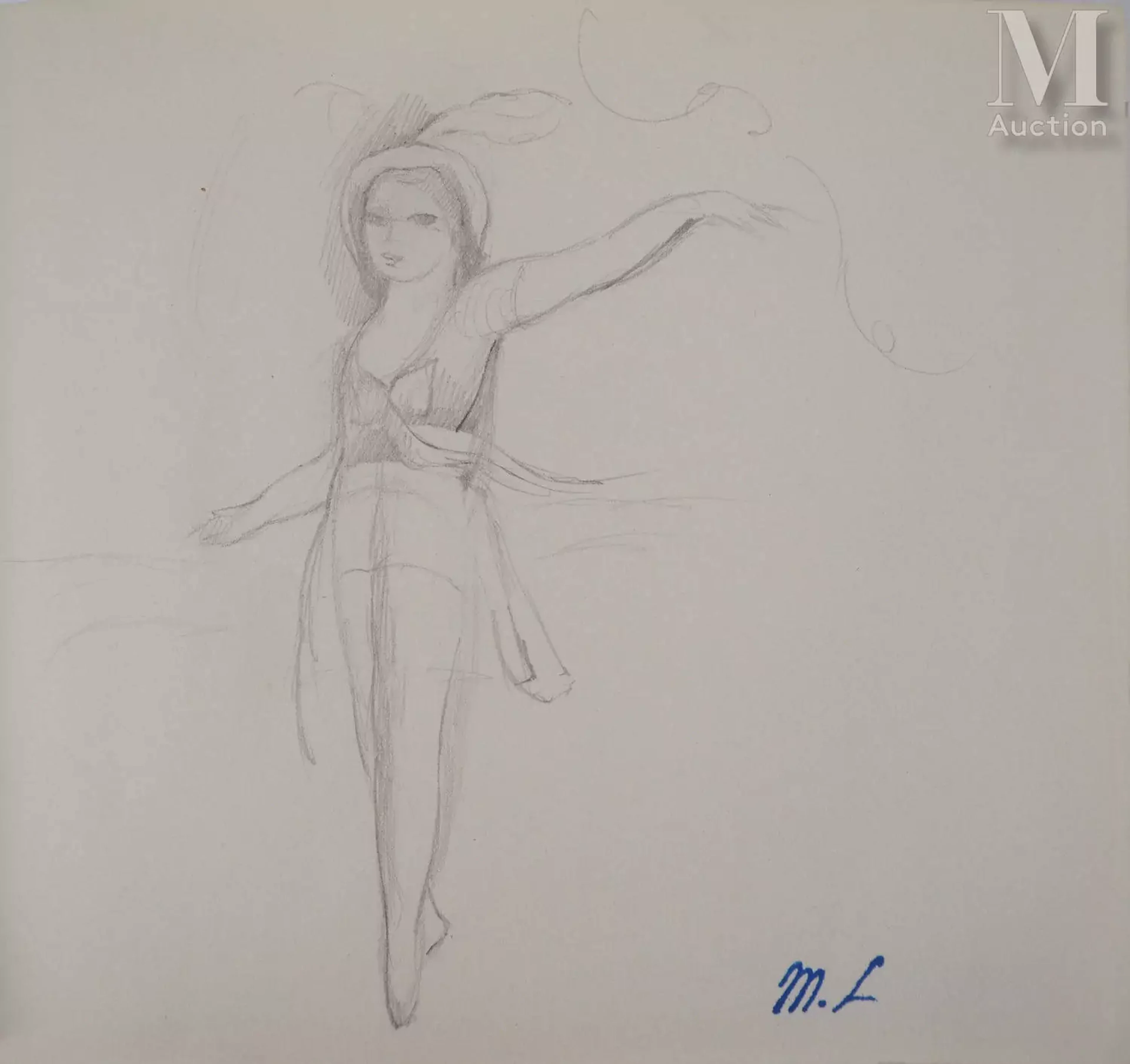 LAURENCIN Marie (1883-1956) Danseuse