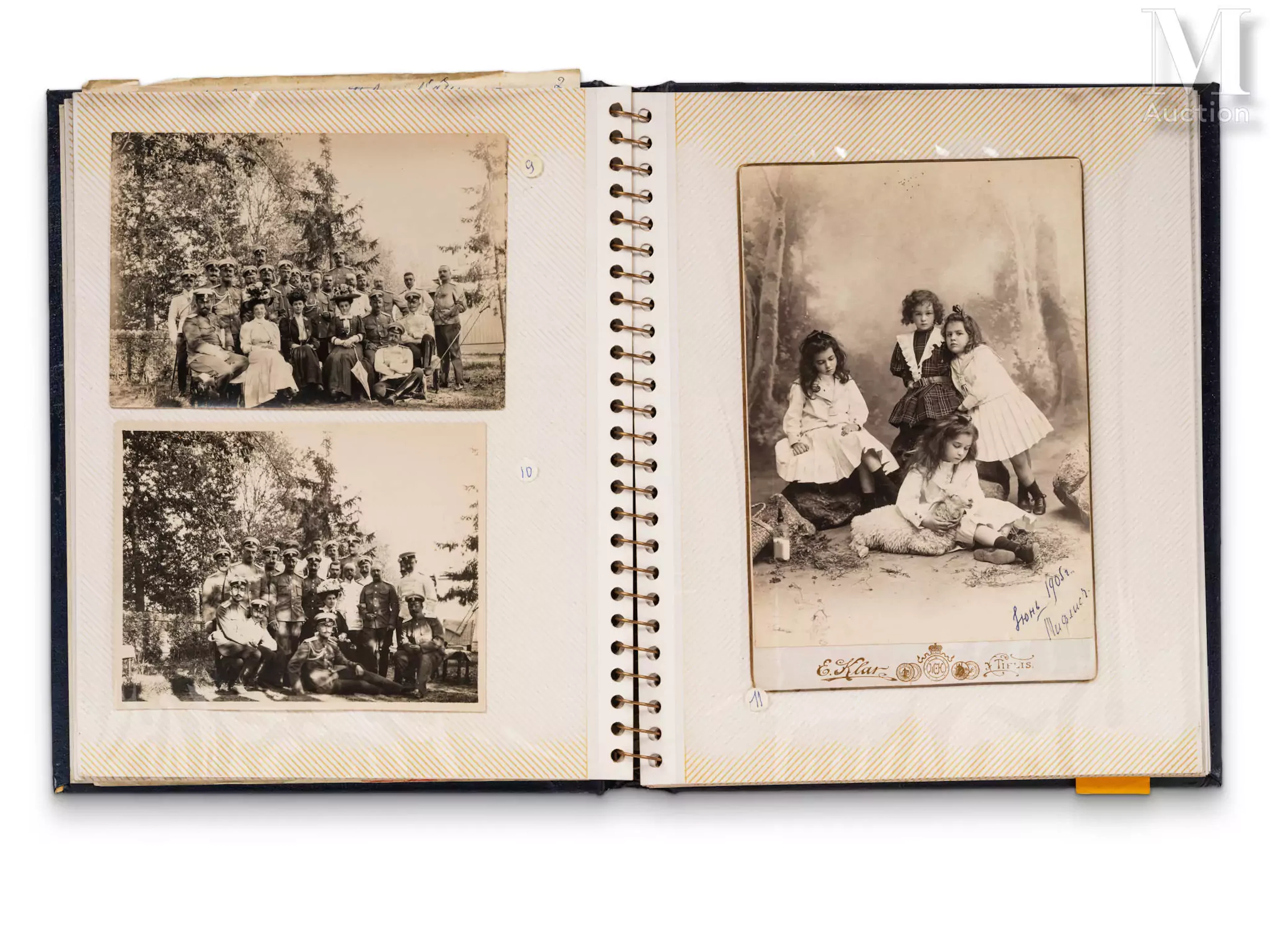 Album photographique provenant de la famille du général Nikolaï Nikolaïevitch