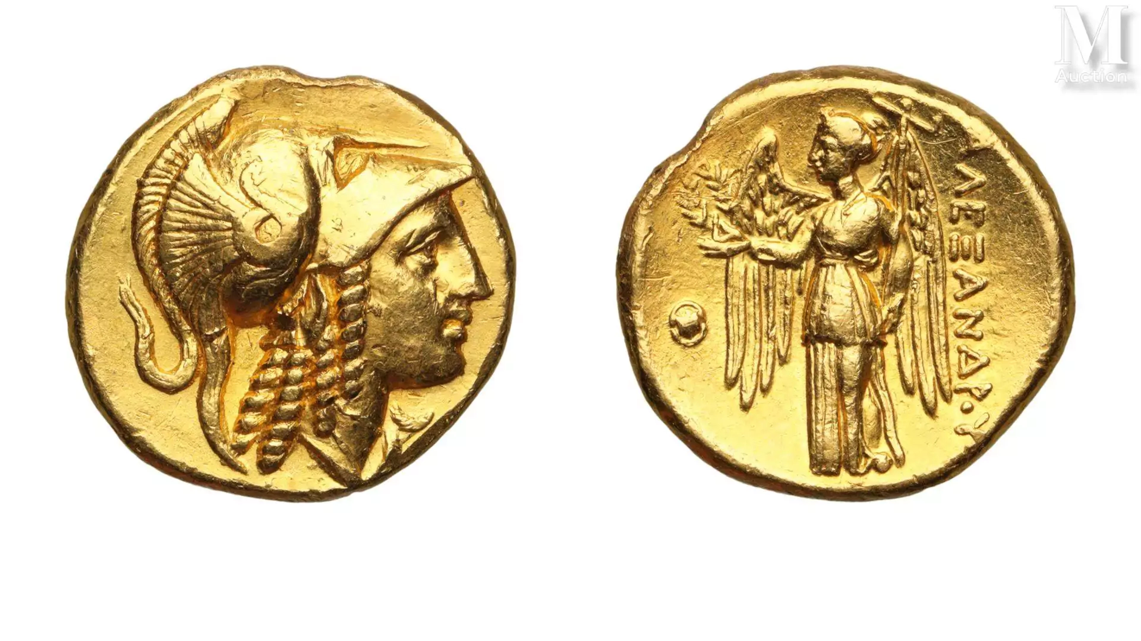 Royaume de Macédoine. Alexandre le Grand 336-323 av. JC. Statère or Amphipolis.