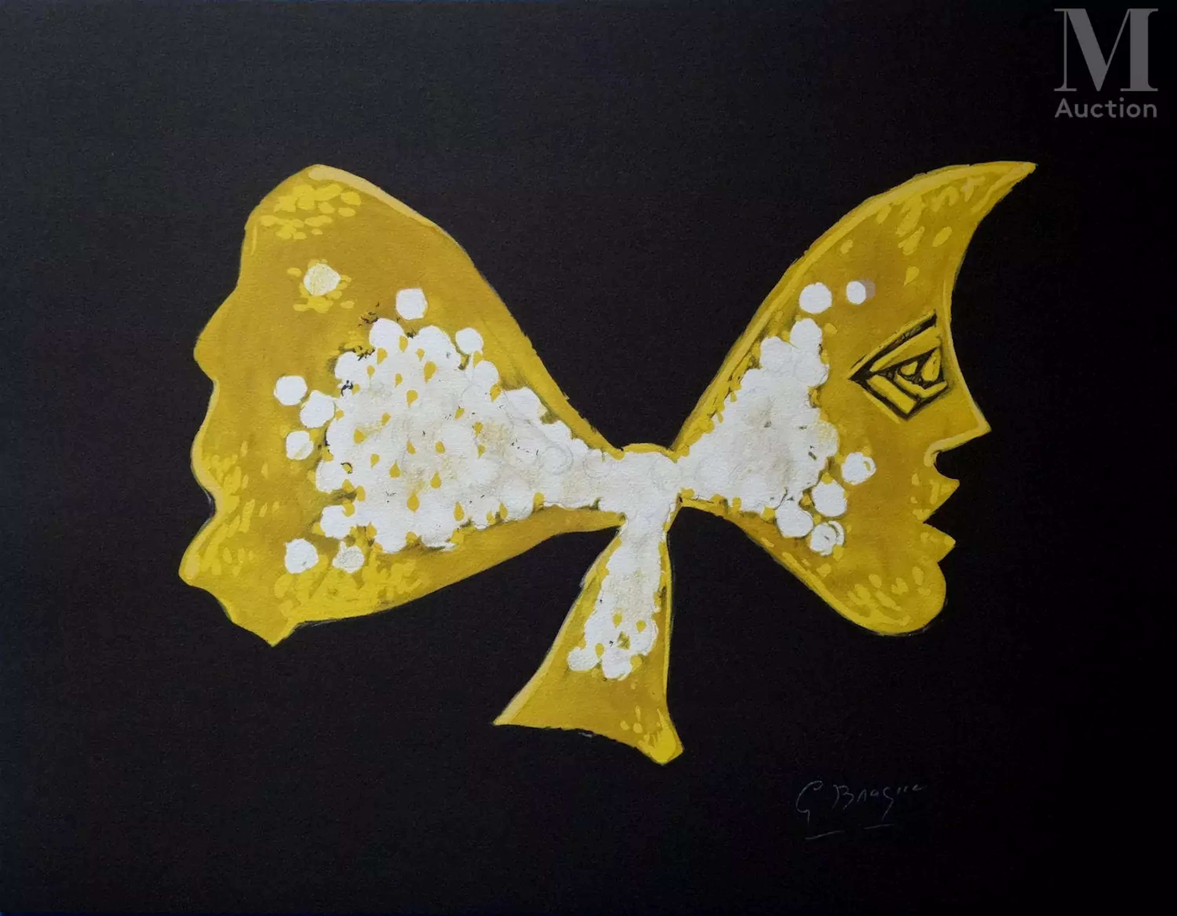 BRAQUE Georges (1882-1963) Déesse de la Lune, Sélène