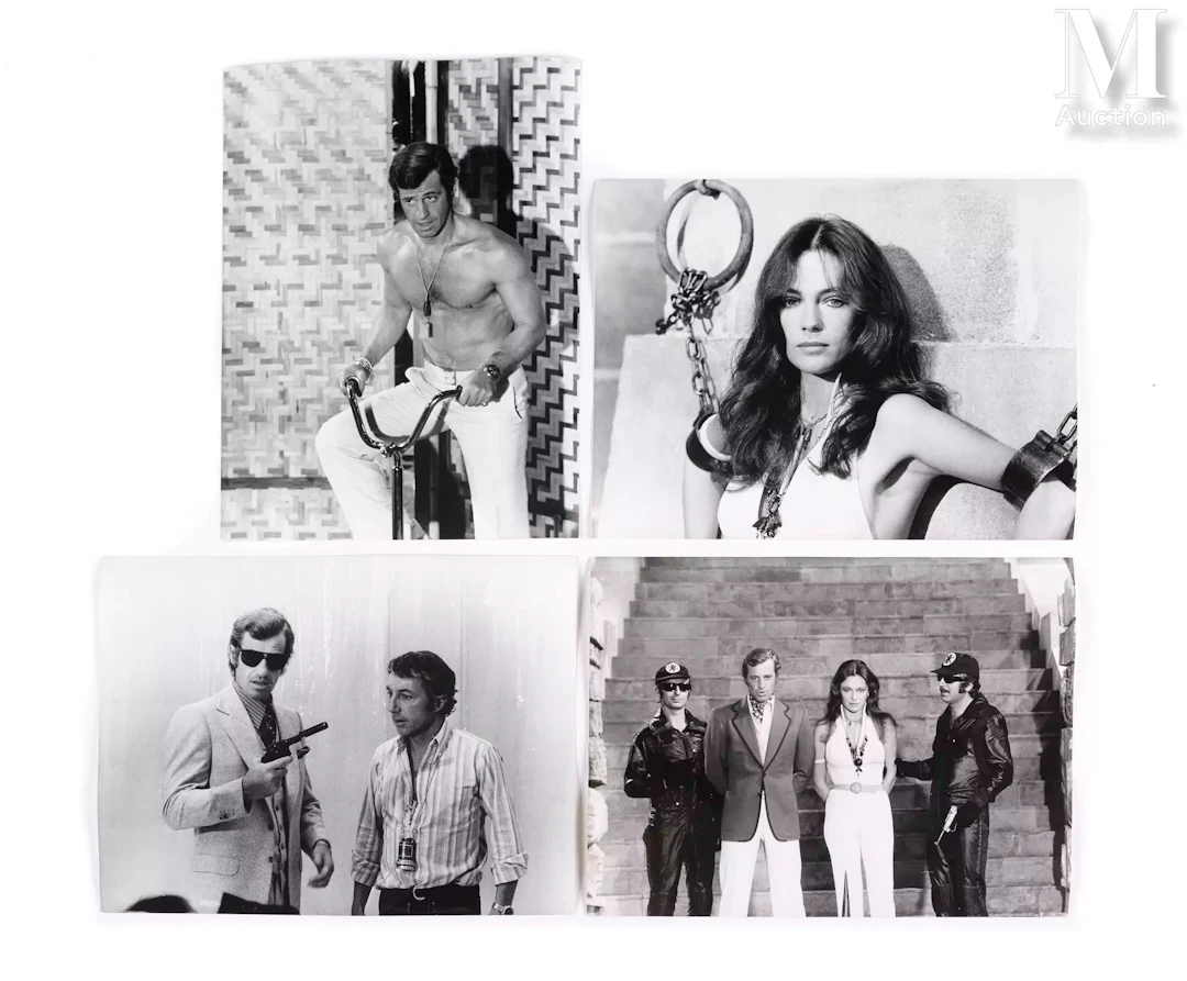 LE MAGNIFIQUE Jean-Paul Belmondo et Jacqueline Bisset dans le film