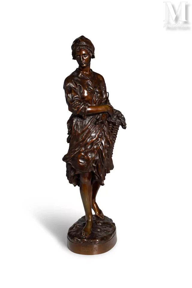 Jean-Baptiste CARPEAUX (1827-1875) Puys ou la pêcheuse de vignots (1874)