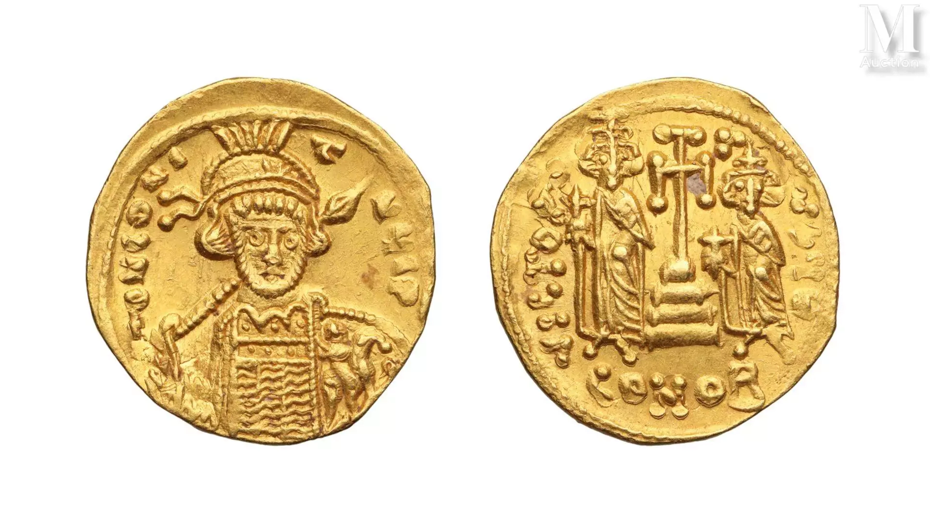 Constantin IV 668-685. Solidus Constantinople.