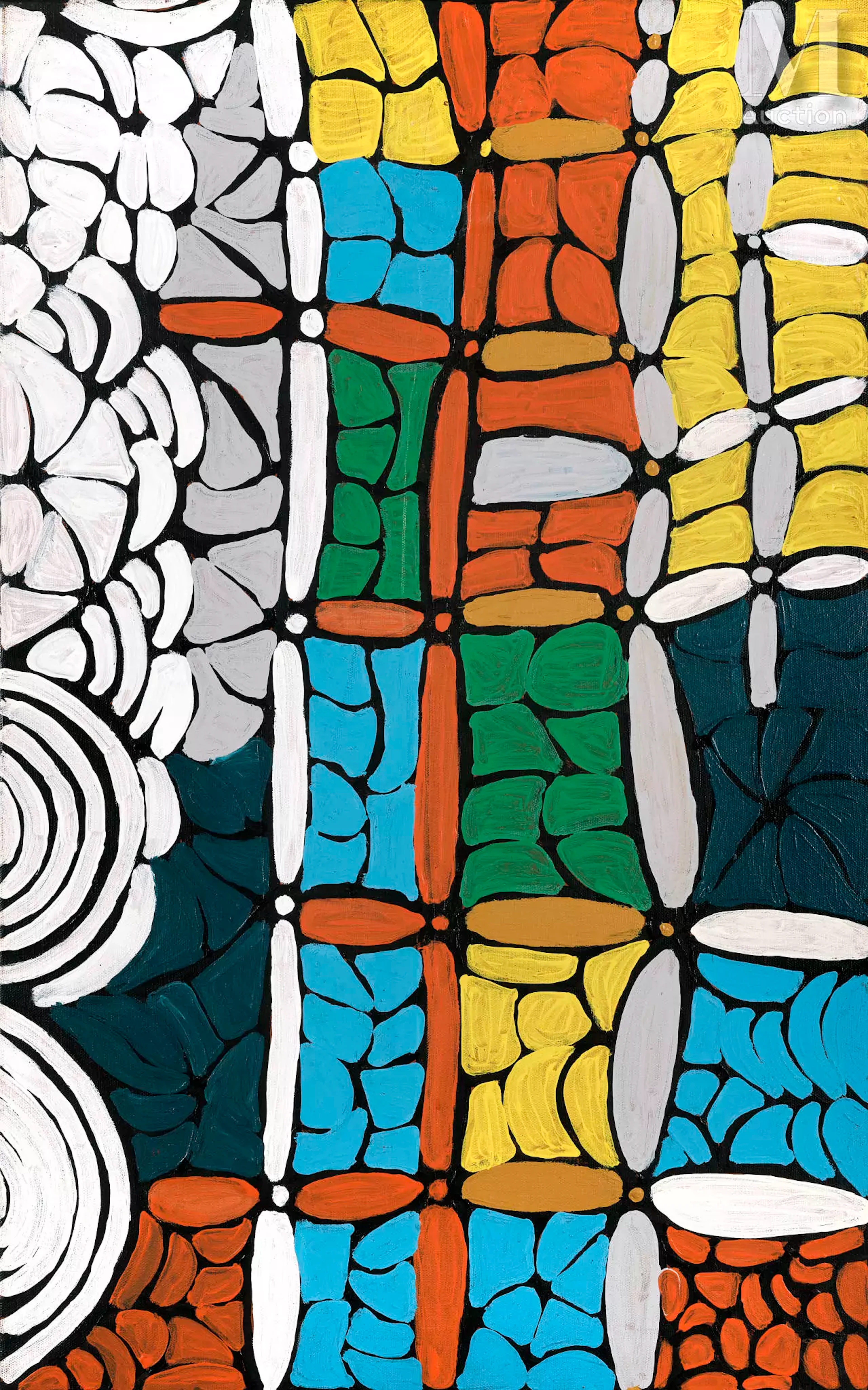 Lorna Ward Napanangka (c. 1961 - ) Sans titre