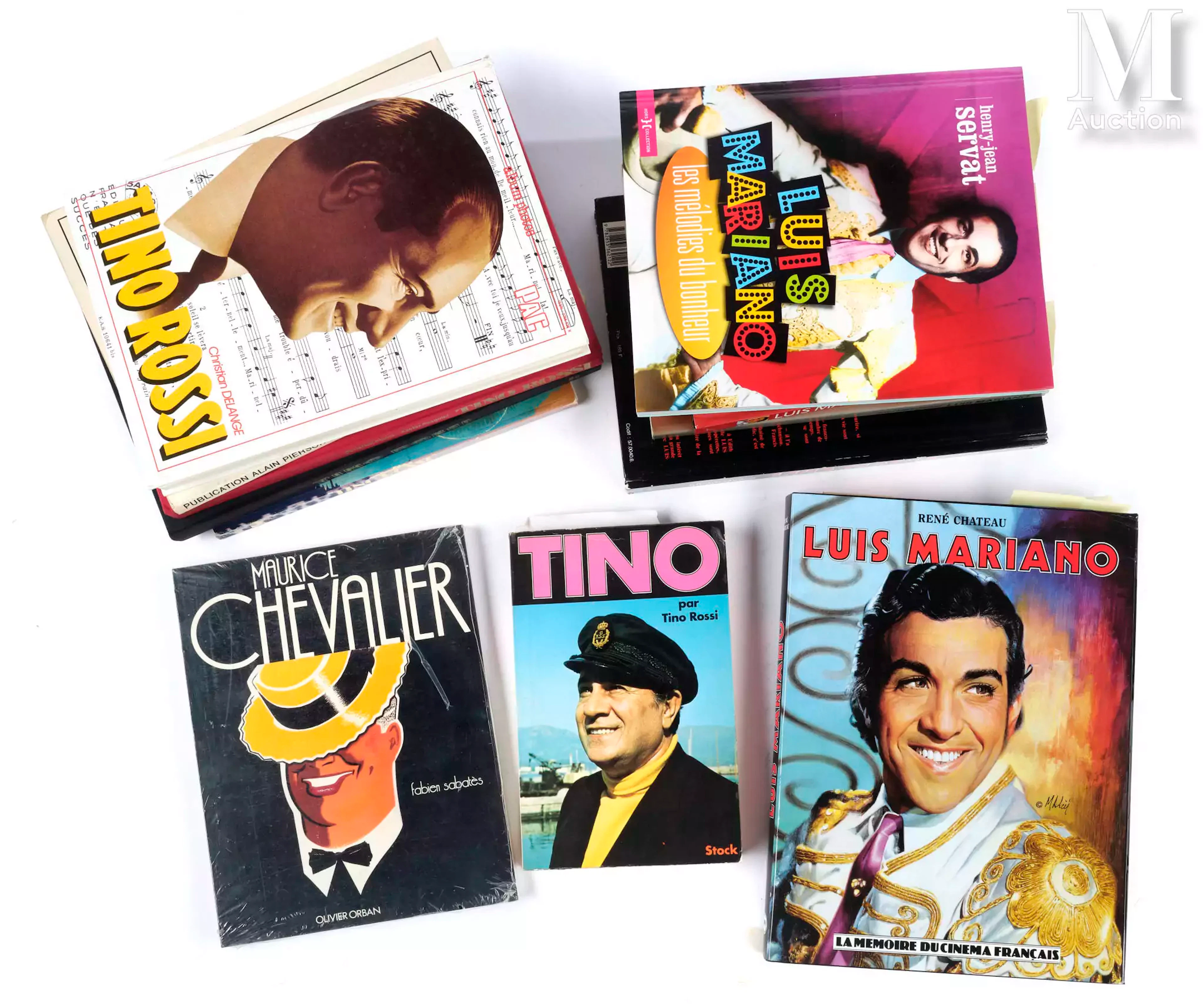 Chansons françaises 12 ouvrages