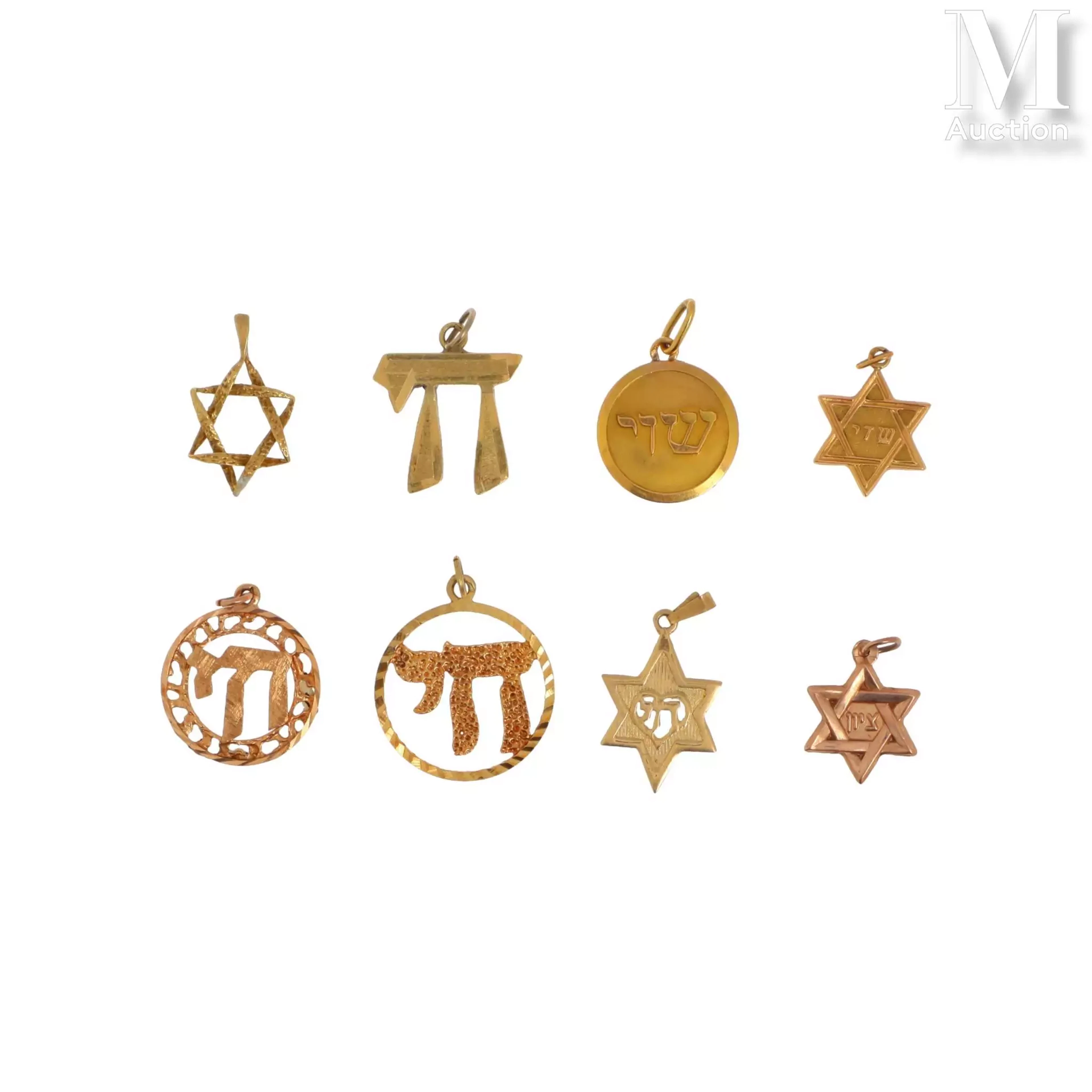 Lot de pendentifs