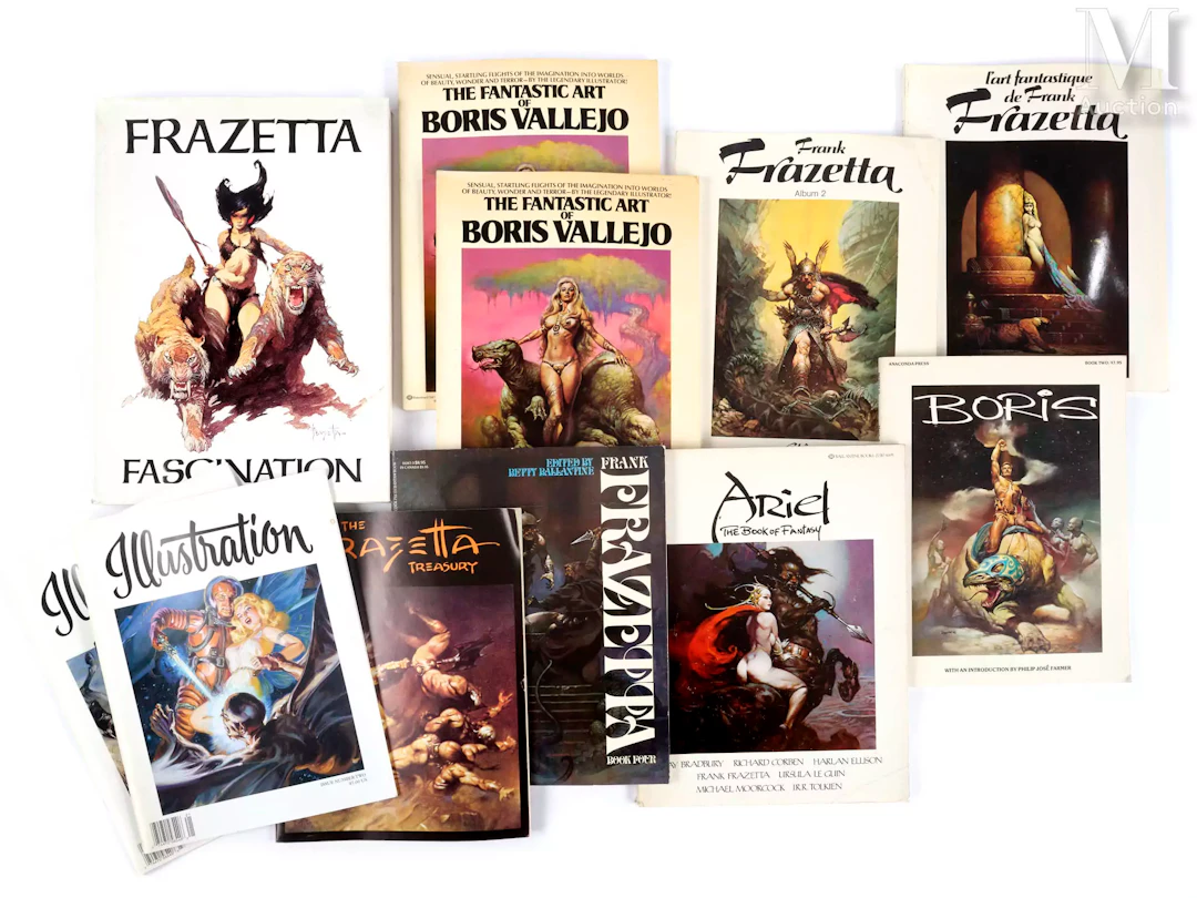 ILLUSTRATEURS & FANTASTIQUE 10 ouvrages
