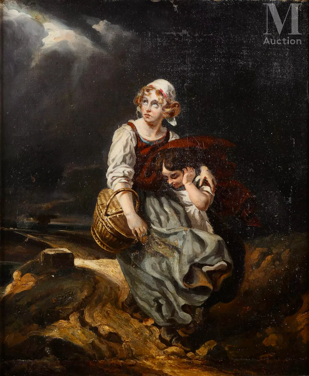 Ecole FRANCAISE de la fin du XIXe siècle, suiveur de Paul DELAROCHE