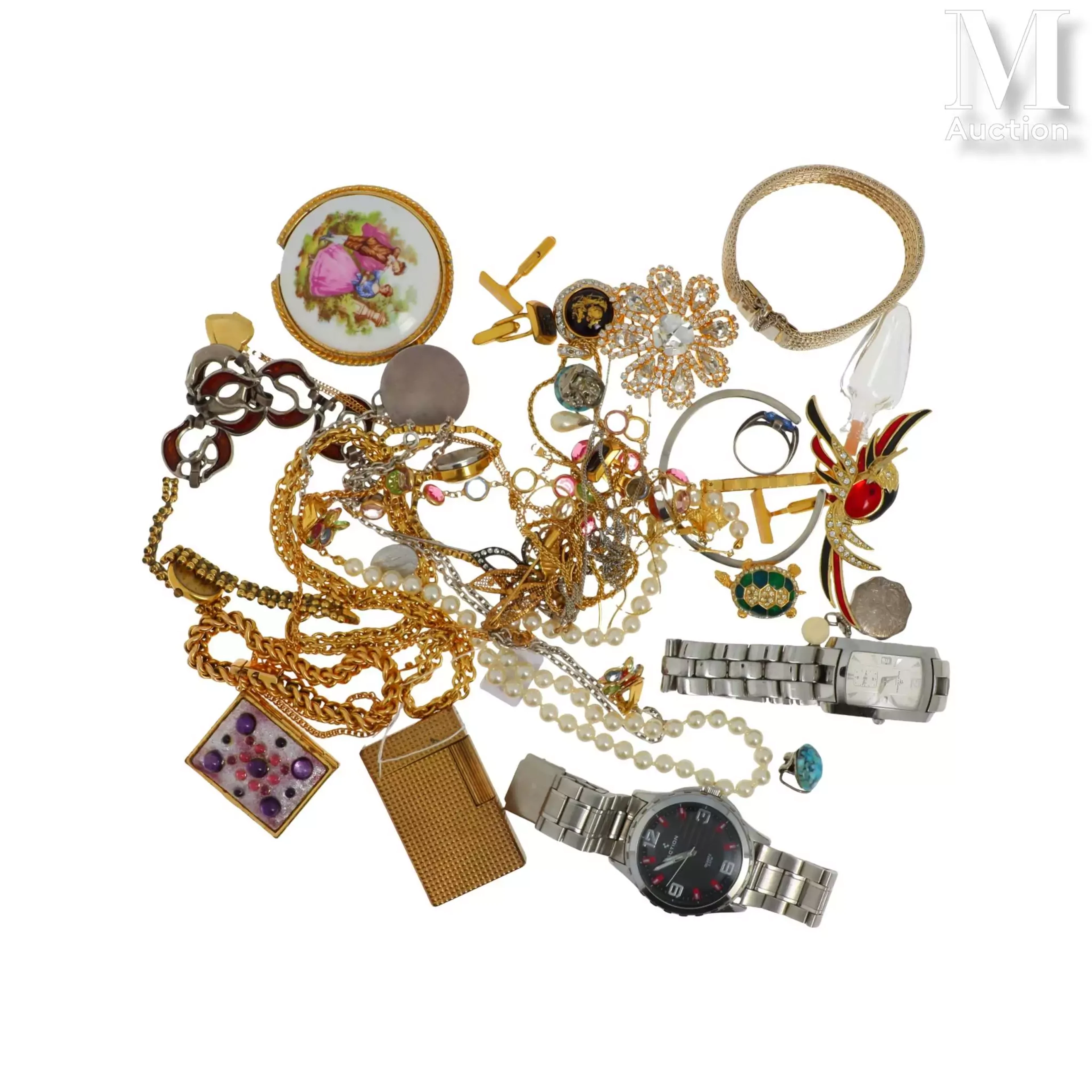Lot de bijoux fantaisie