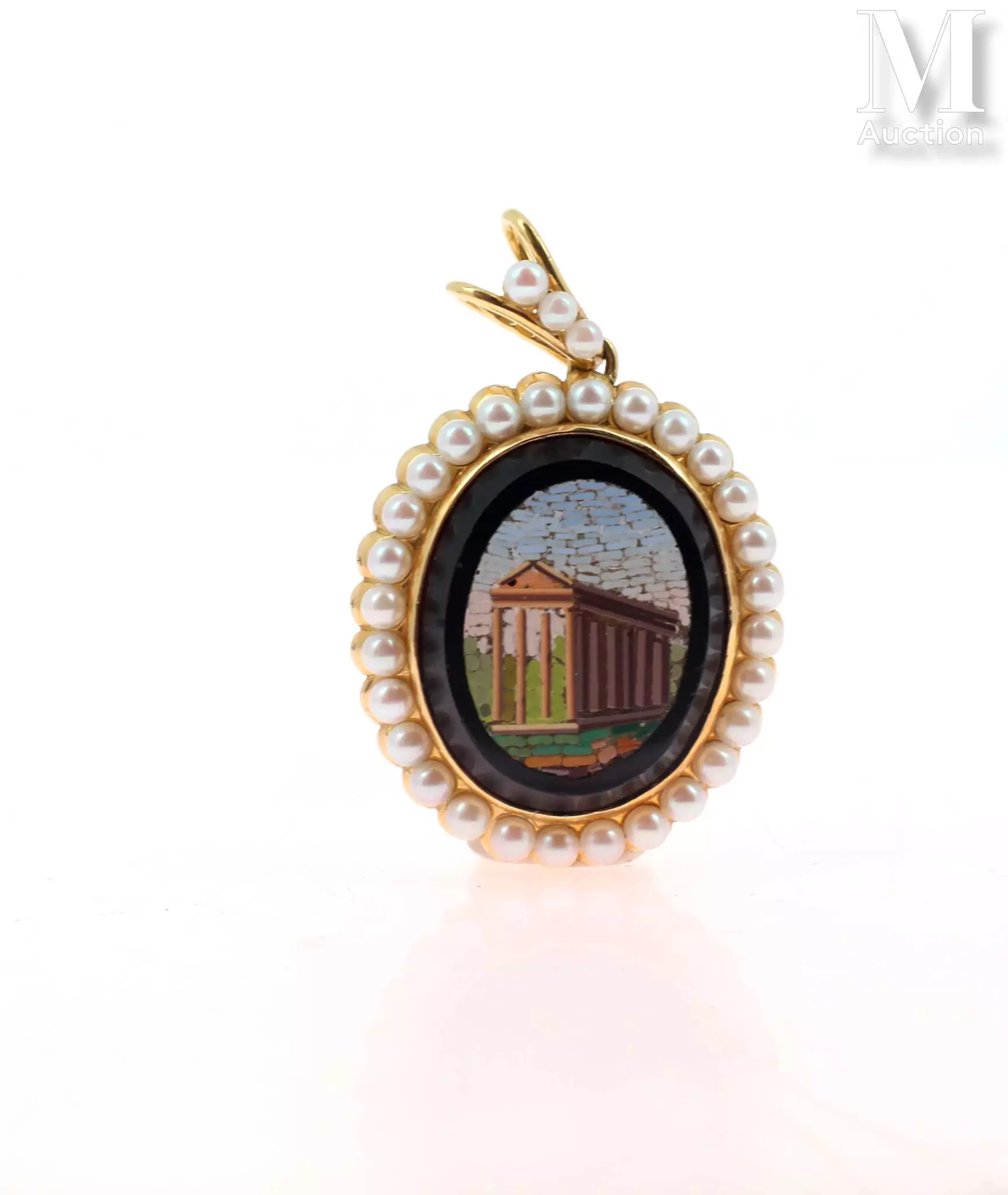 Pendentif micro mosaïque