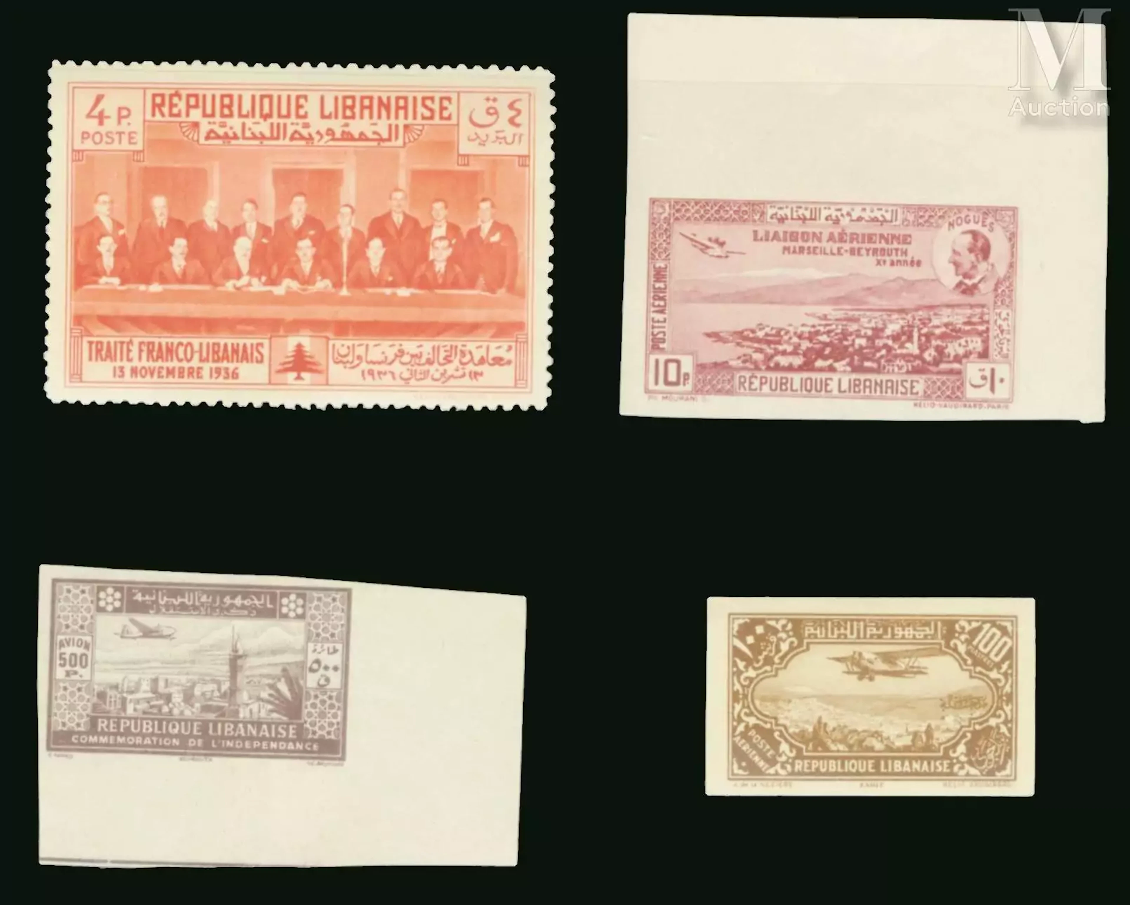 GRAND LIBAN, SYRIE, ALAOUITES, CILICIE.