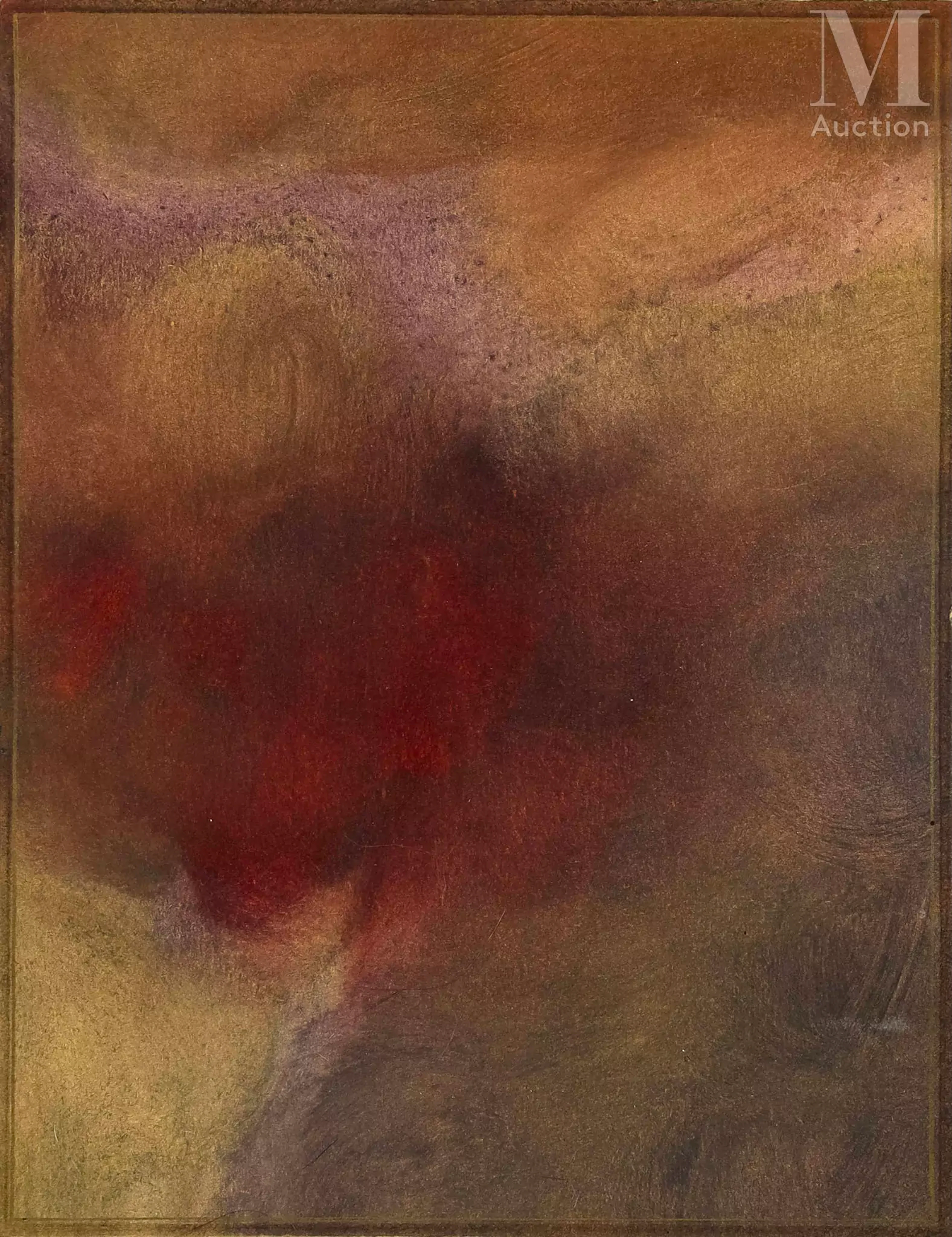 Fernando LERIN (Espagne, Barcelone 1929 - France, Paris 2016) Abstraction