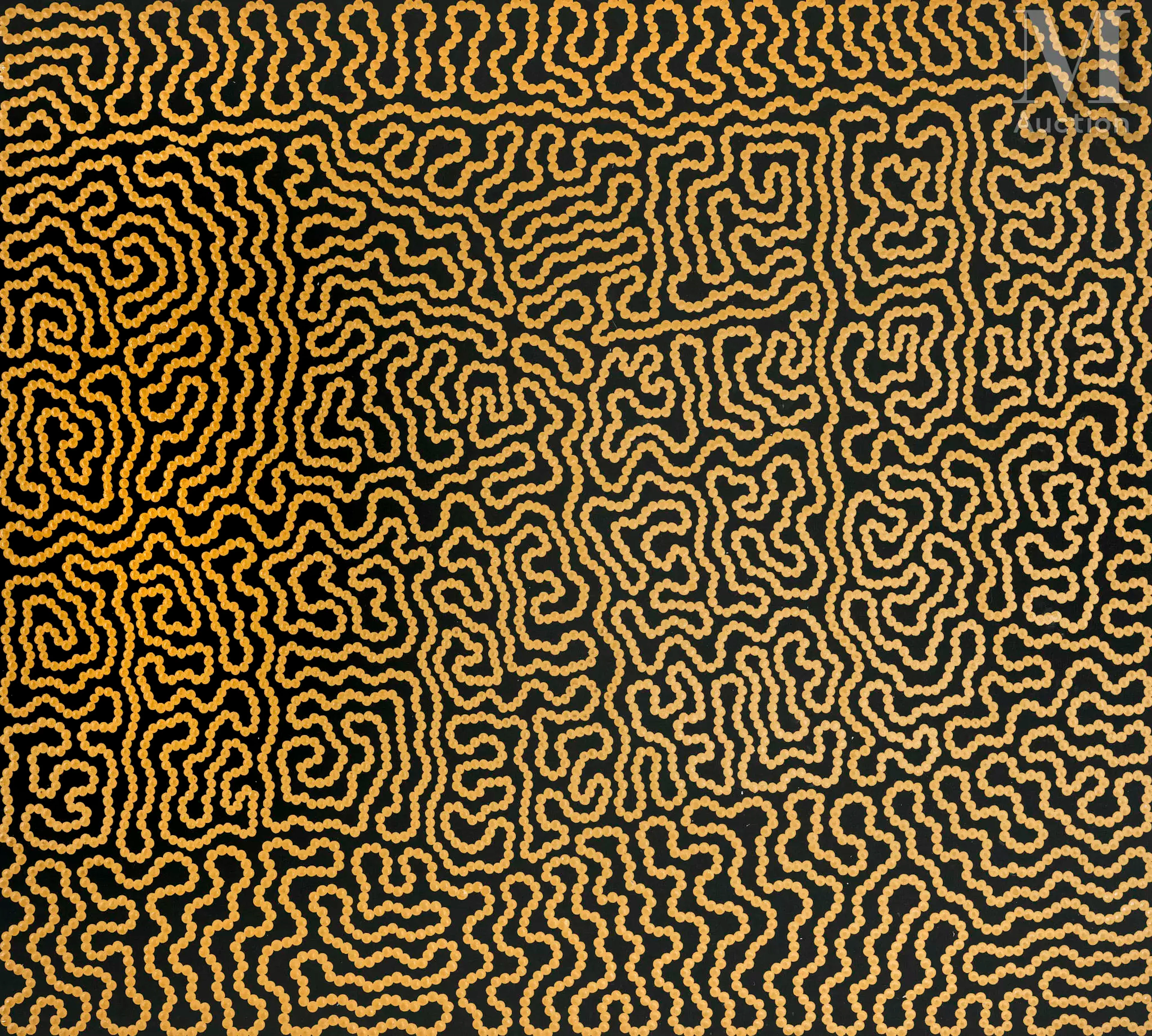 Raelene Williams Ngala (c. 1964 - ) Damper Seeds, 2024