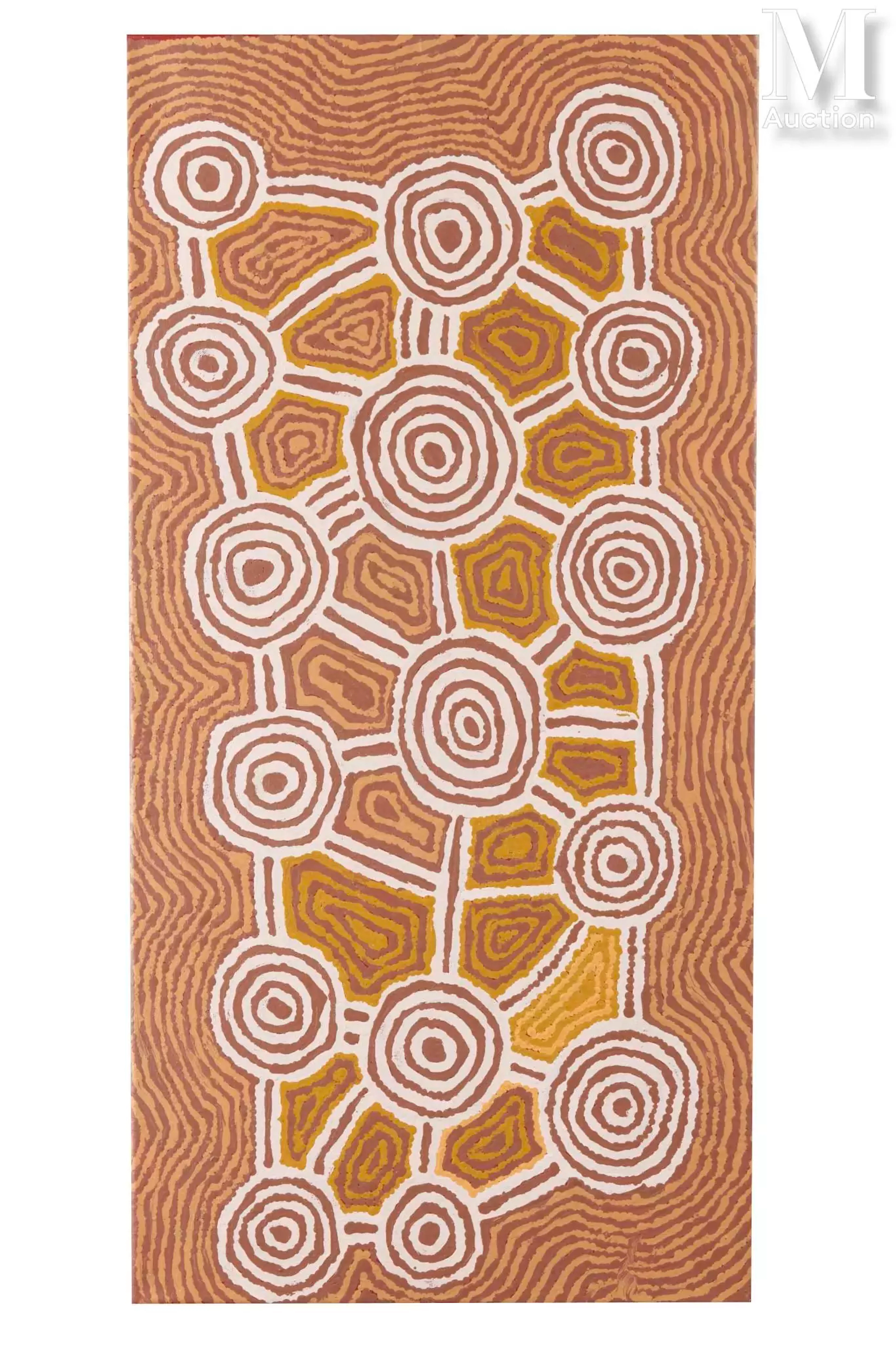 Johnny Yungut Tjupurrula (c. 1930 - 2016) Sans titre, Tingari, 1998