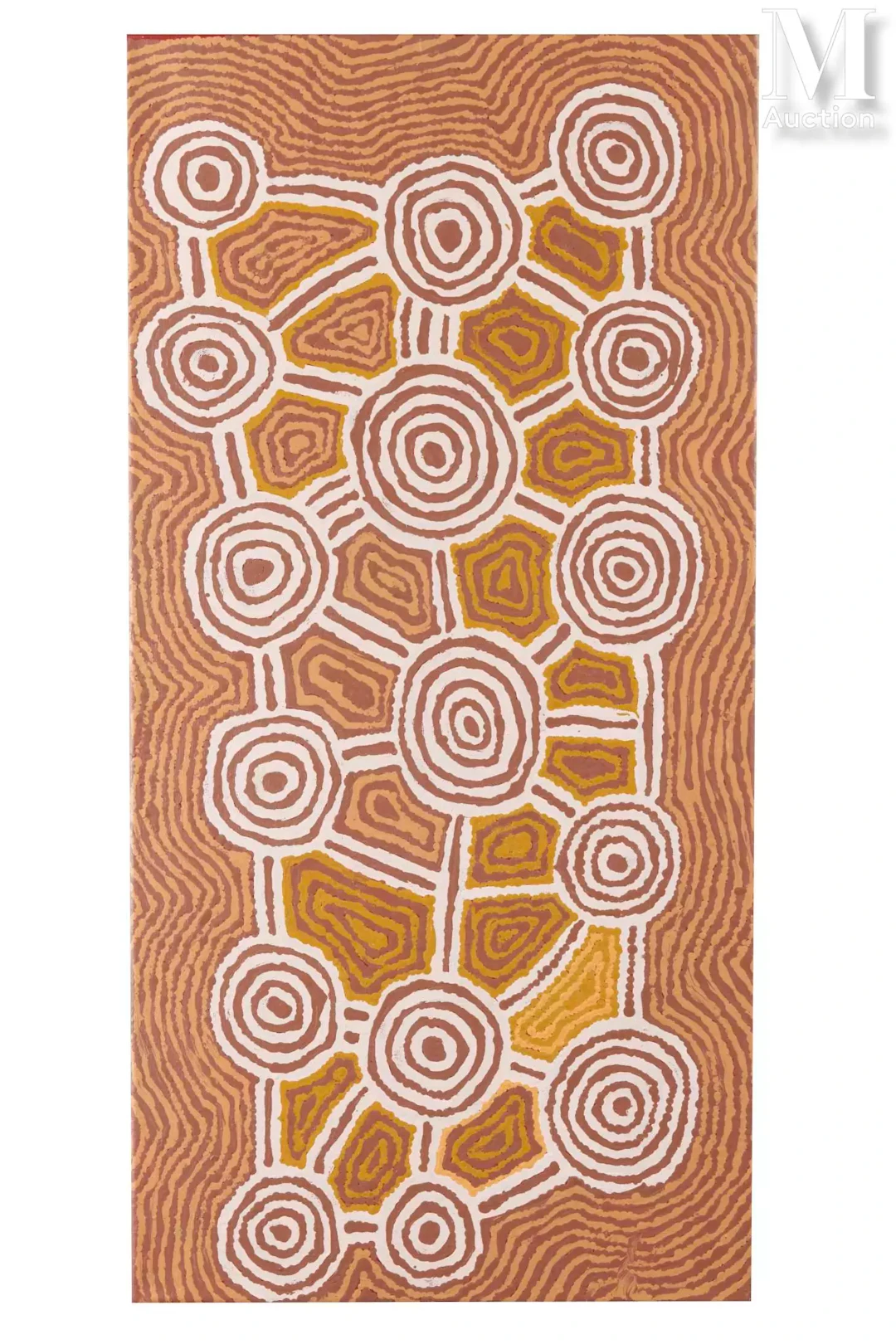 Johnny Yungut Tjupurrula (c. 1930 - 2016) Sans titre, Tingari, 1998