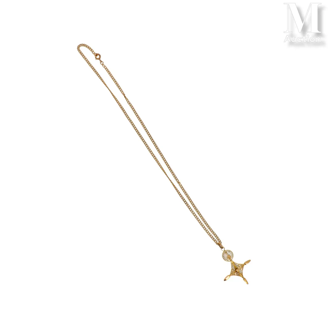 Collier croix