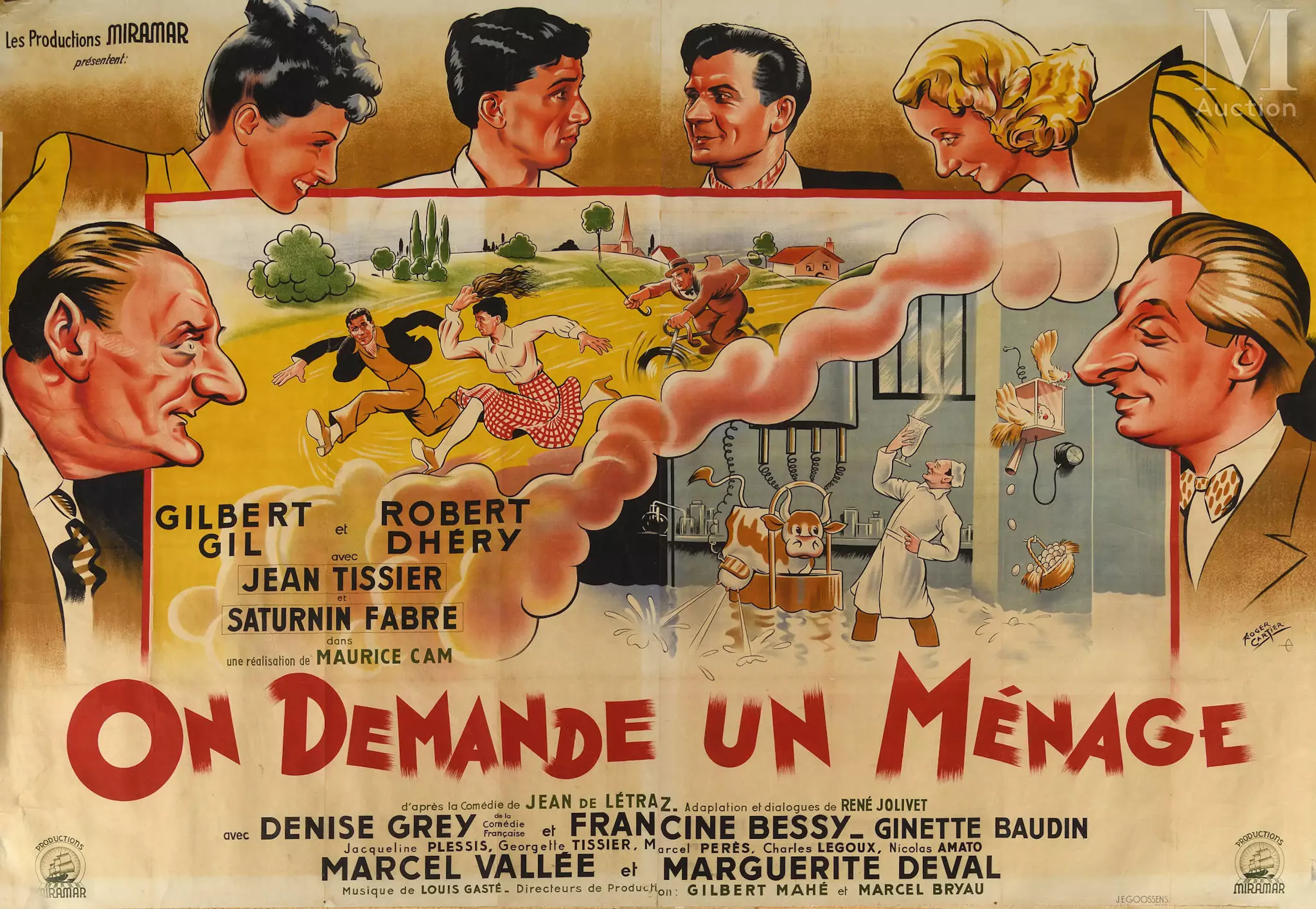 ON DEMANDE UN MÉNAGE