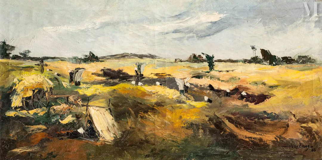 VIETNAM, XXe siècle "La moisson", 1964