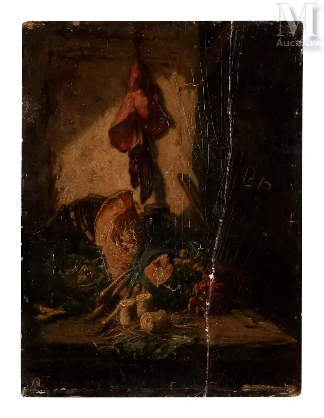 Ecole française du XIX° siècle Nature morte