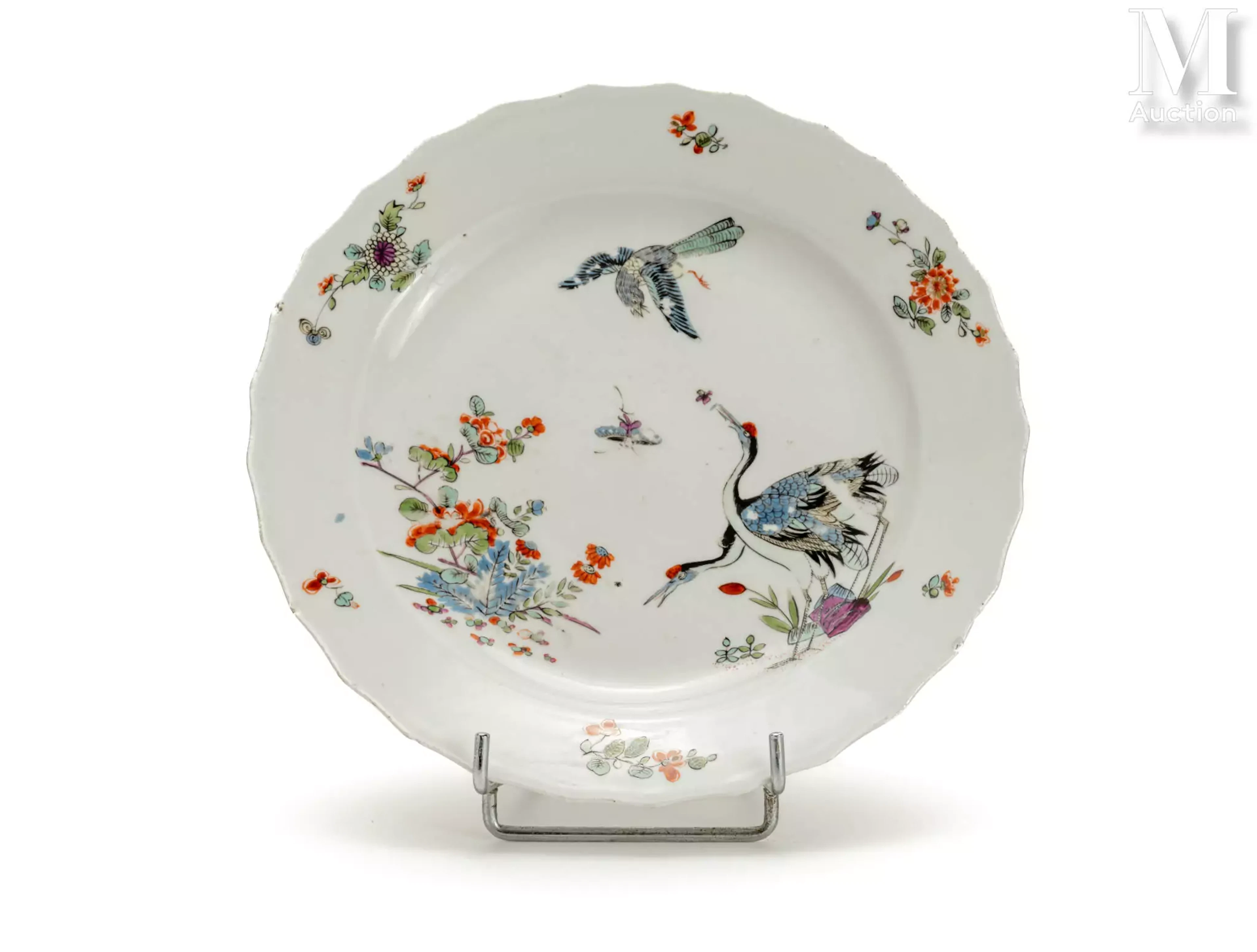 MEISSEN, seconde moitié du XVIIIe Assiette