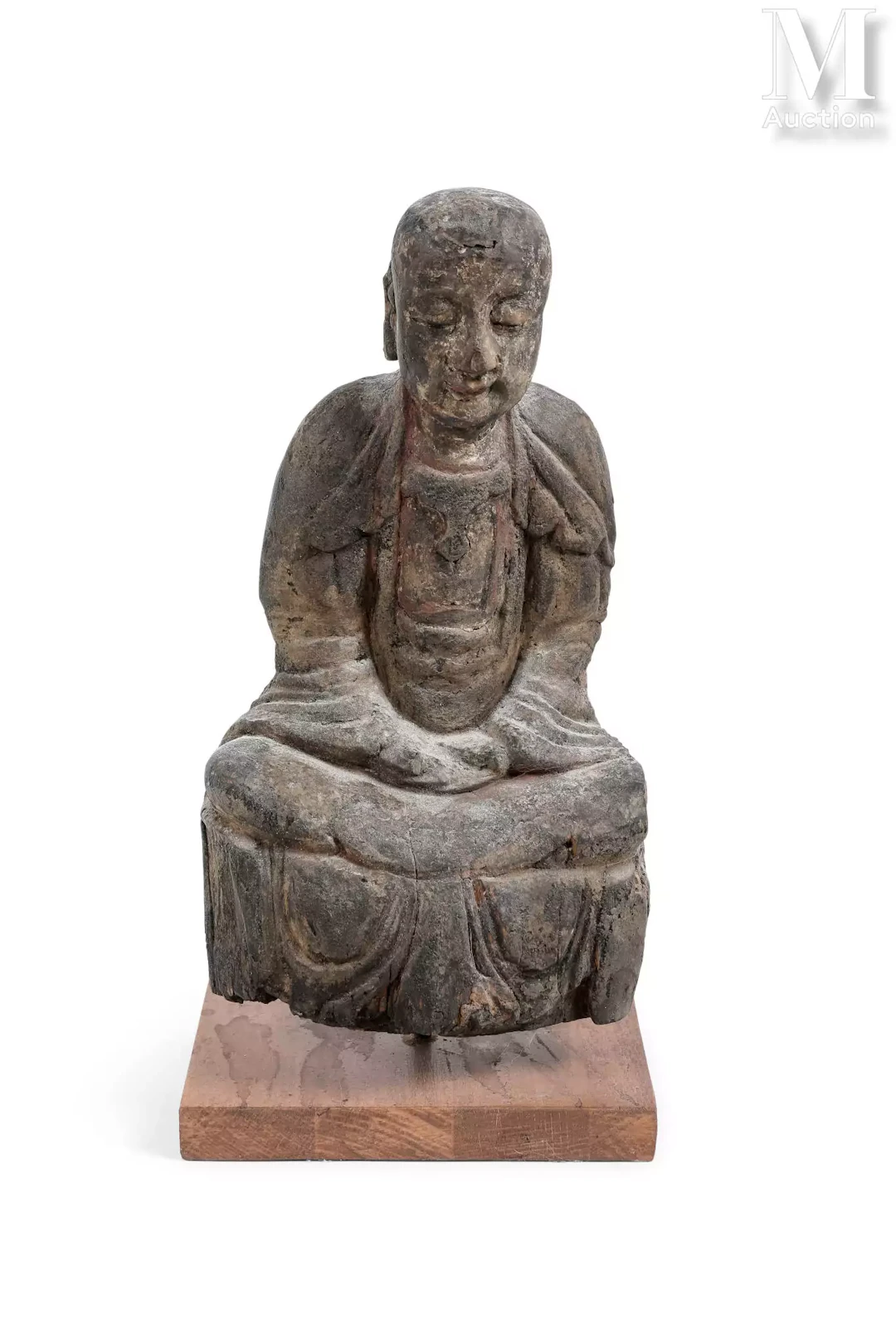 CHINE, XIXe siècle Sculpture en bois