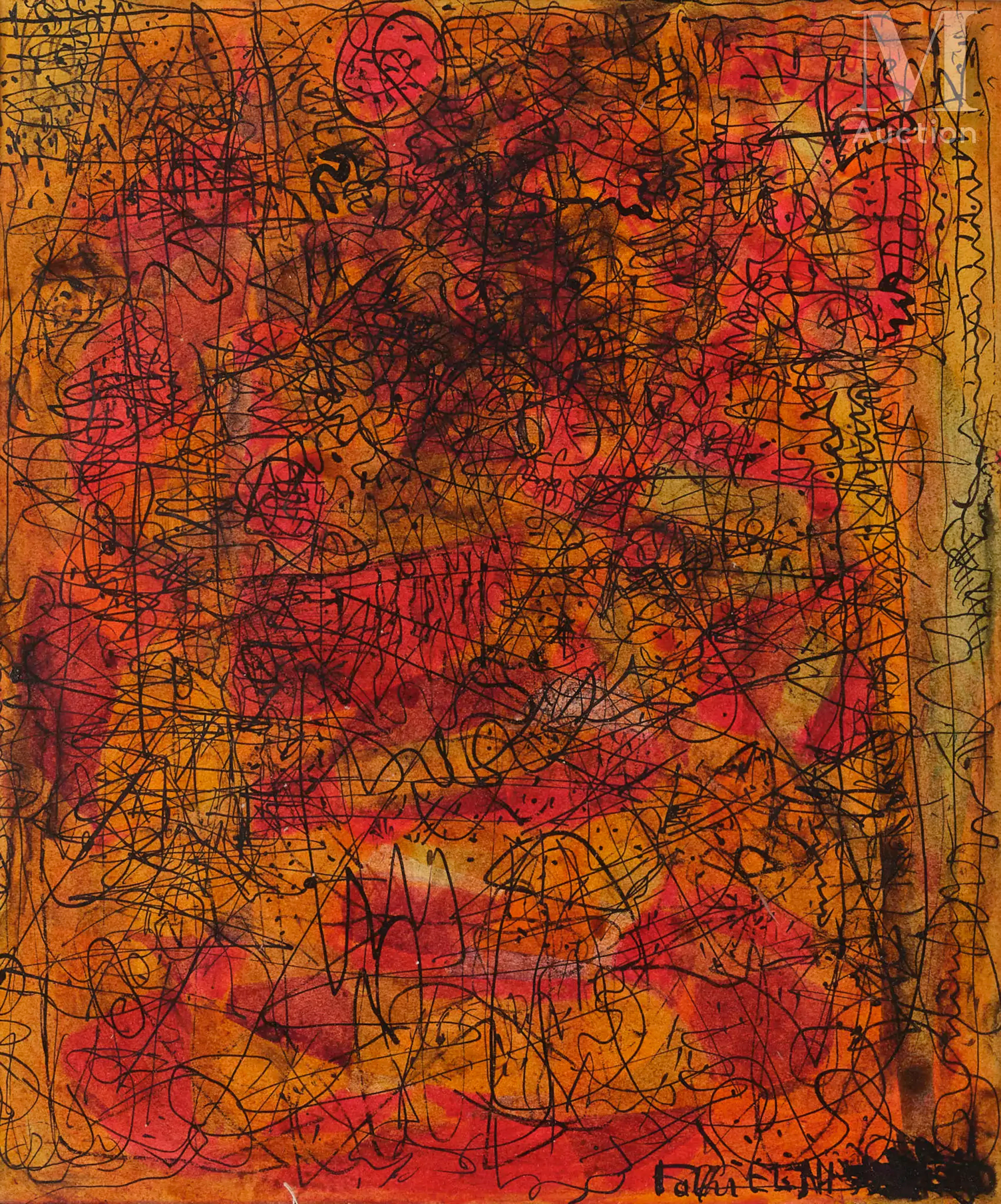 Fahr-el-Nissa ZEID (Turquie, 1901-1991) Composition