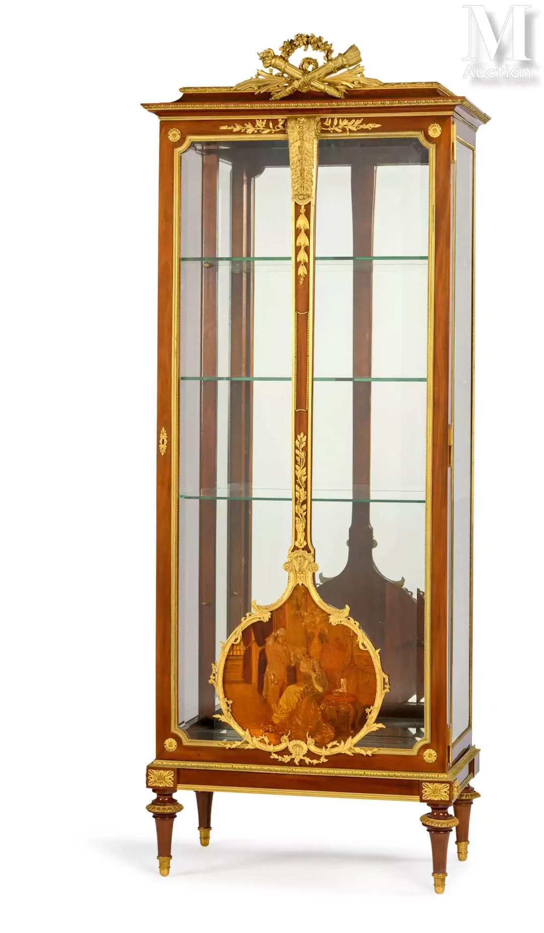 Attribué à Louis MAJORELLE (1859-1926) Vitrine