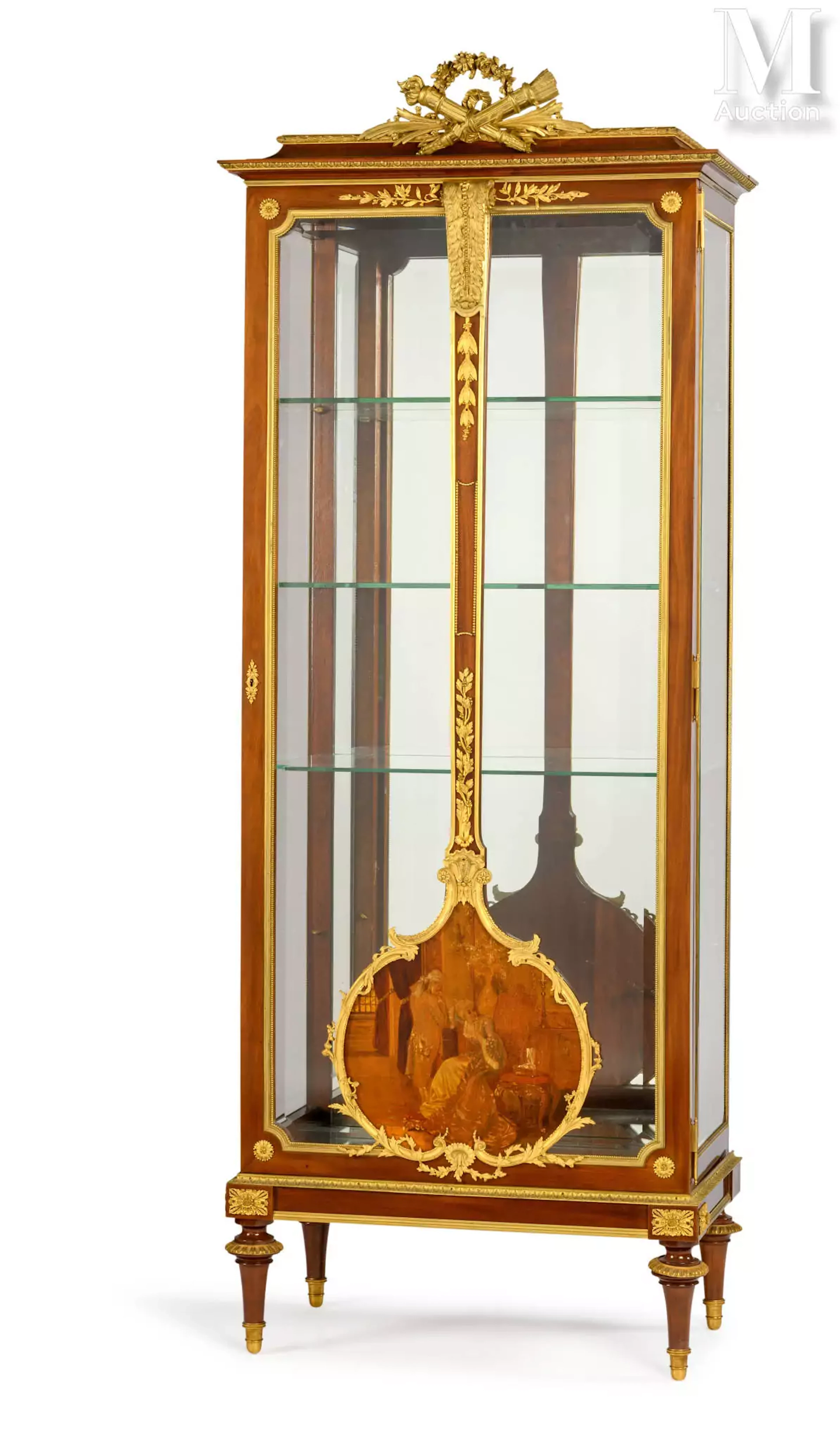 Attribué à Louis MAJORELLE (1859-1926) Vitrine