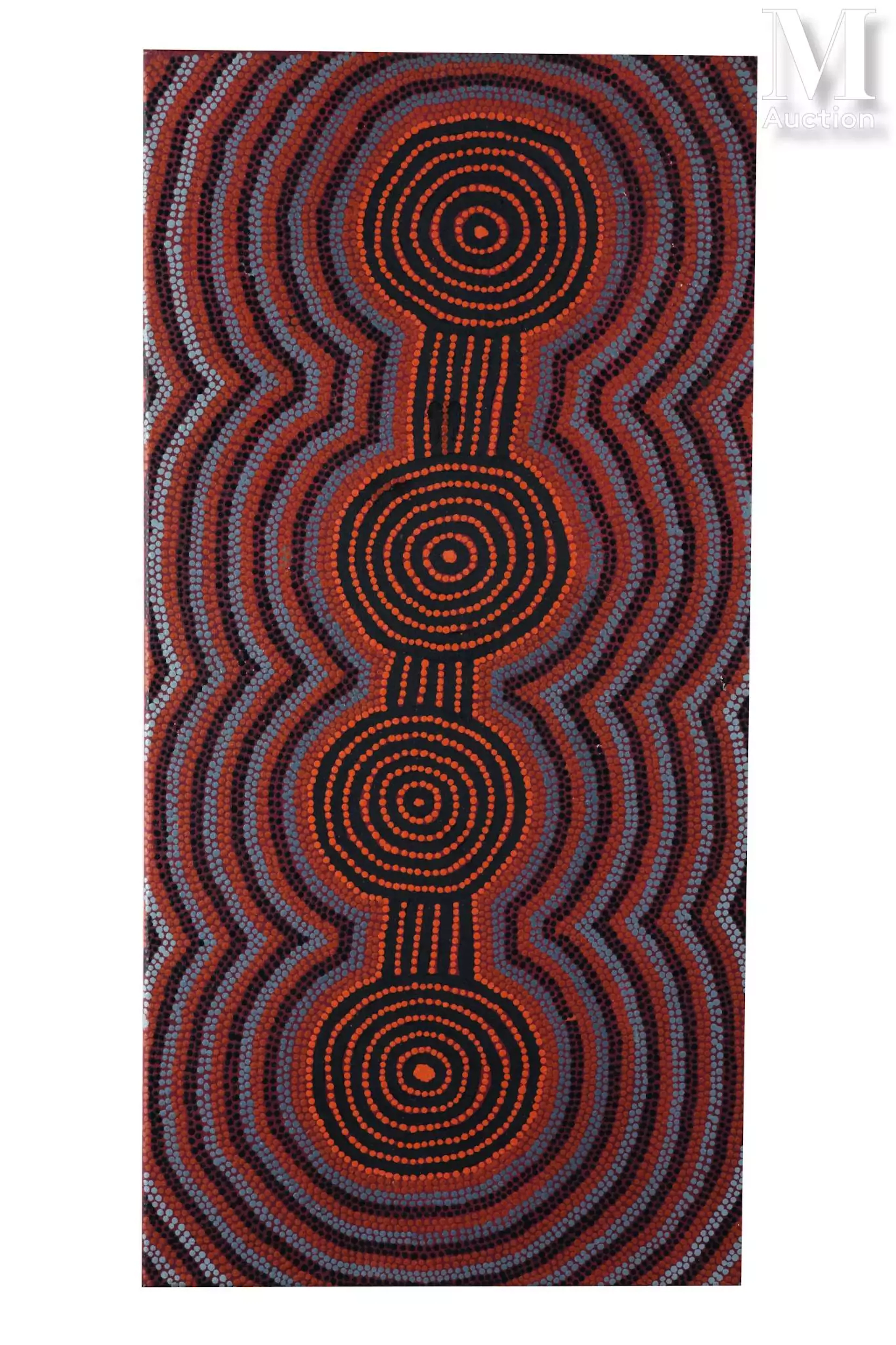 Charlie Tjapangati (c. 1949 - ) Sans titre- Tingari,1998